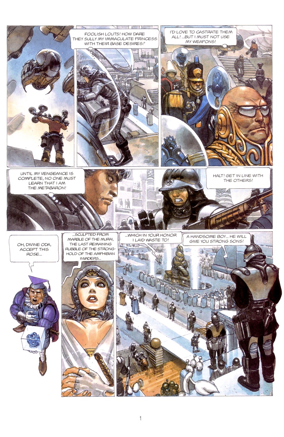 Read online The Metabarons comic -  Issue #7 - The Lair Of The Shabda Oud - 3