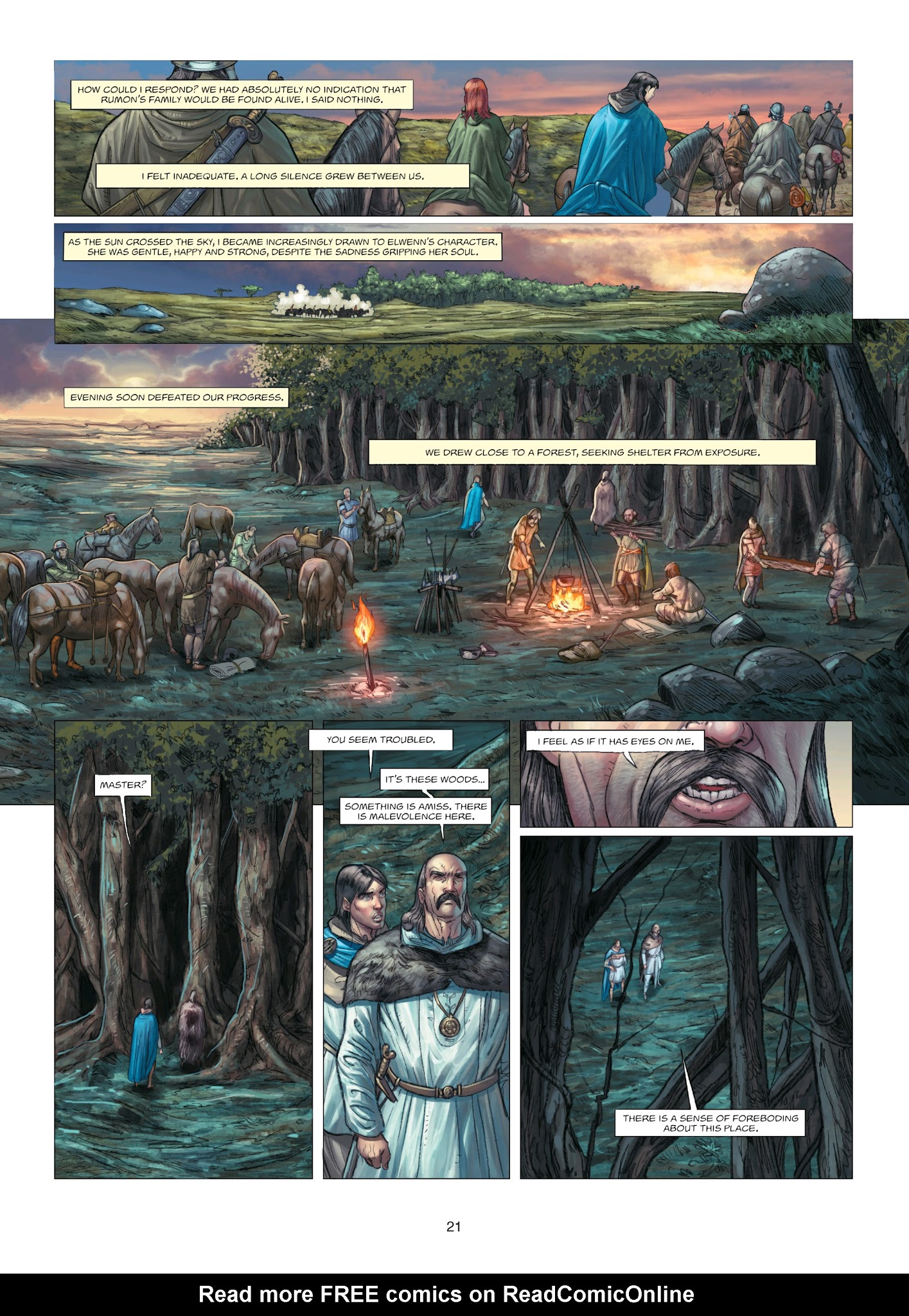 Read online Druids comic -  Issue #7 - 21