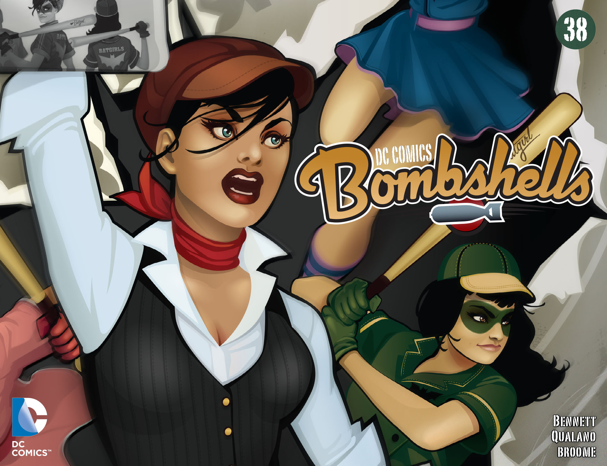 Read online DC Comics: Bombshells comic -  Issue #38 - 1