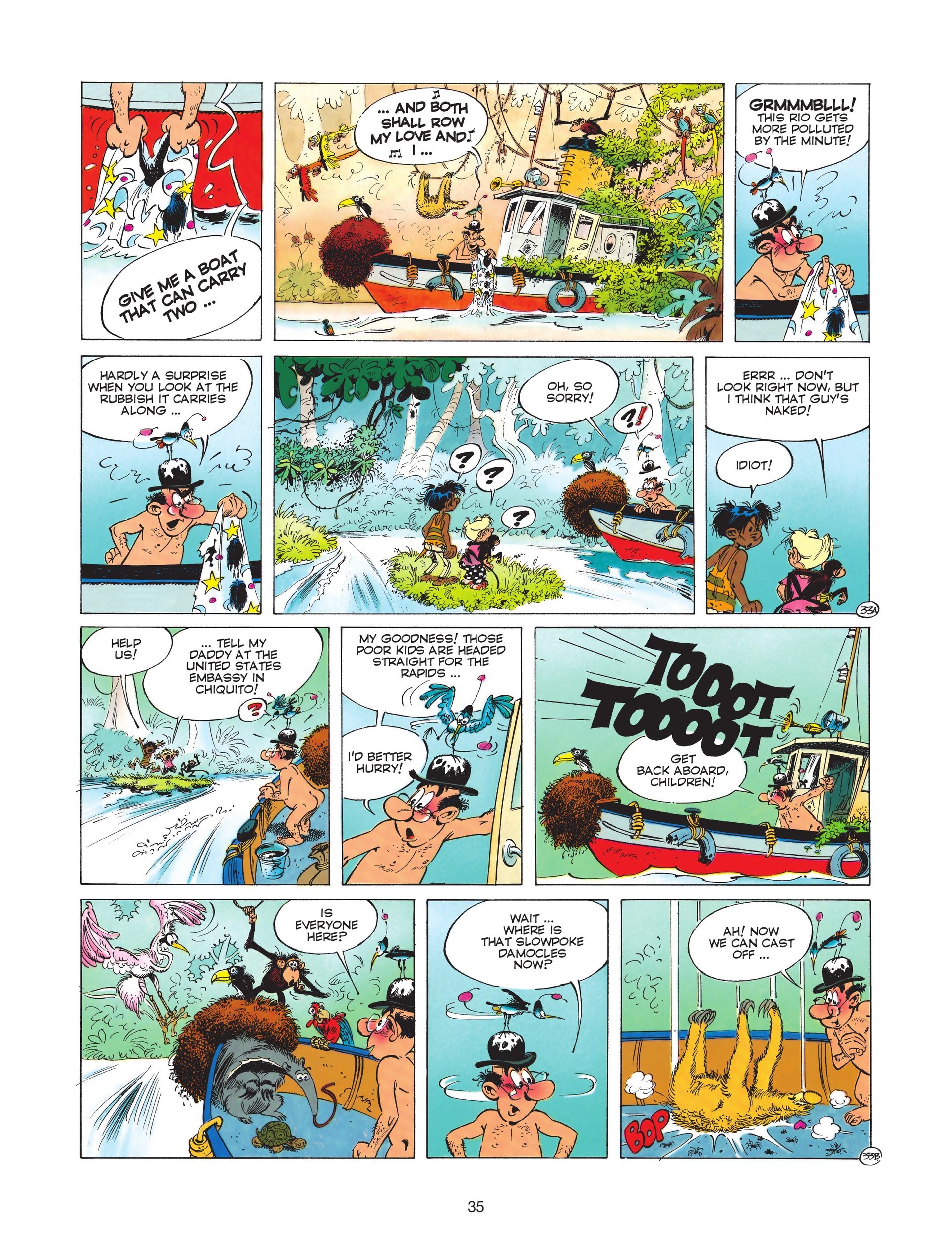 Read online Marsupilami comic -  Issue #7 - 37