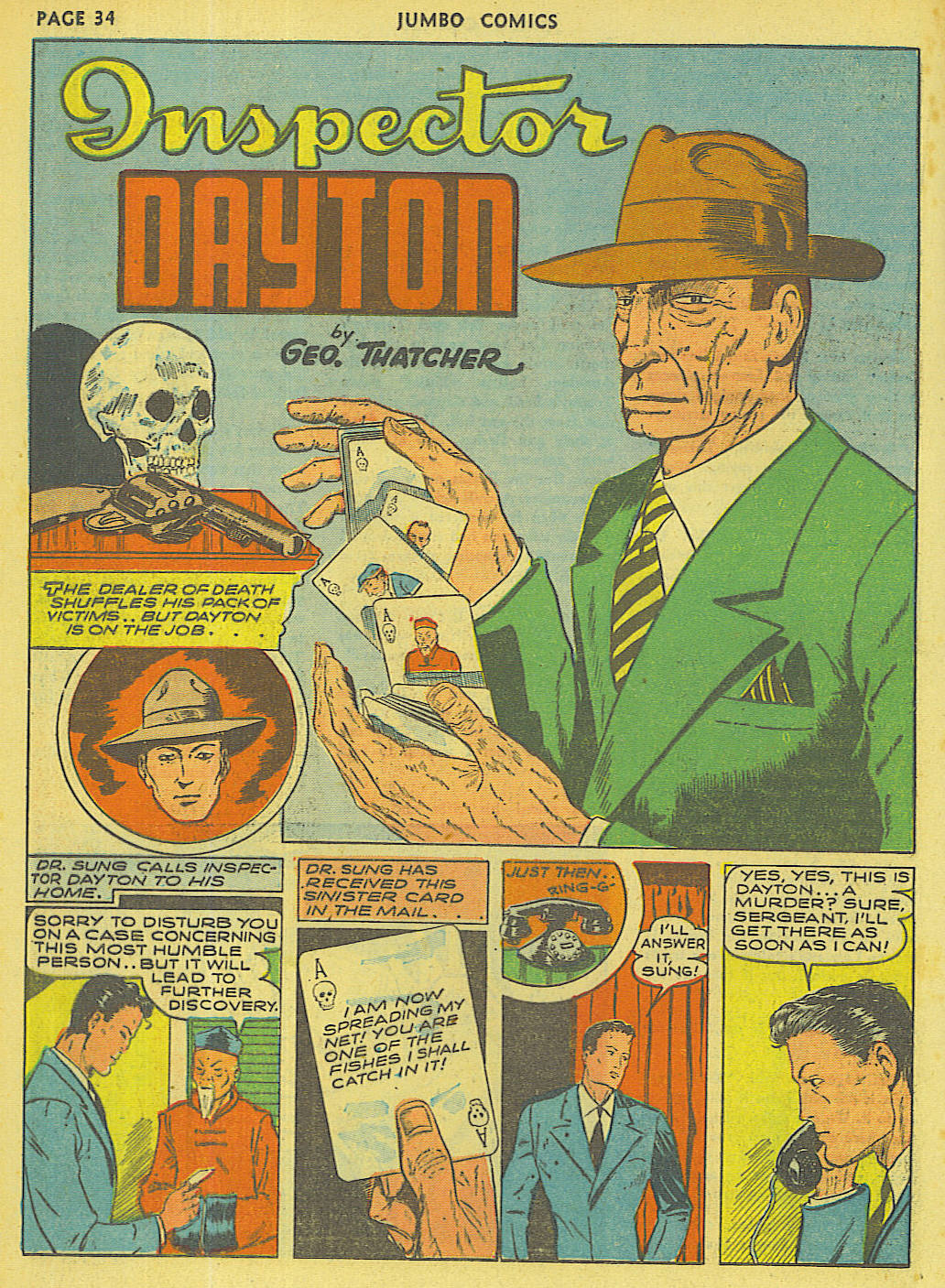 Read online Jumbo Comics comic -  Issue #28 - 36