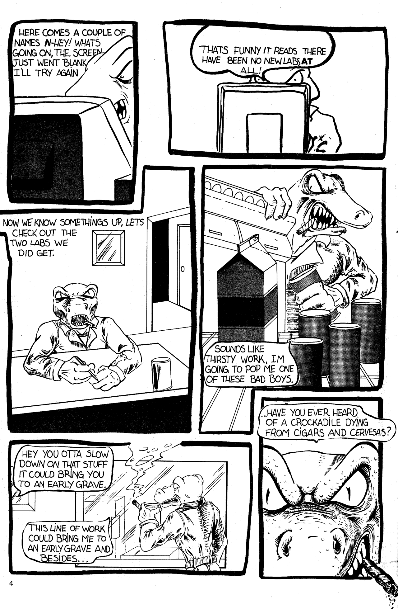 Read online Cold-Blooded Chameleon Commandos comic -  Issue #3 - 6