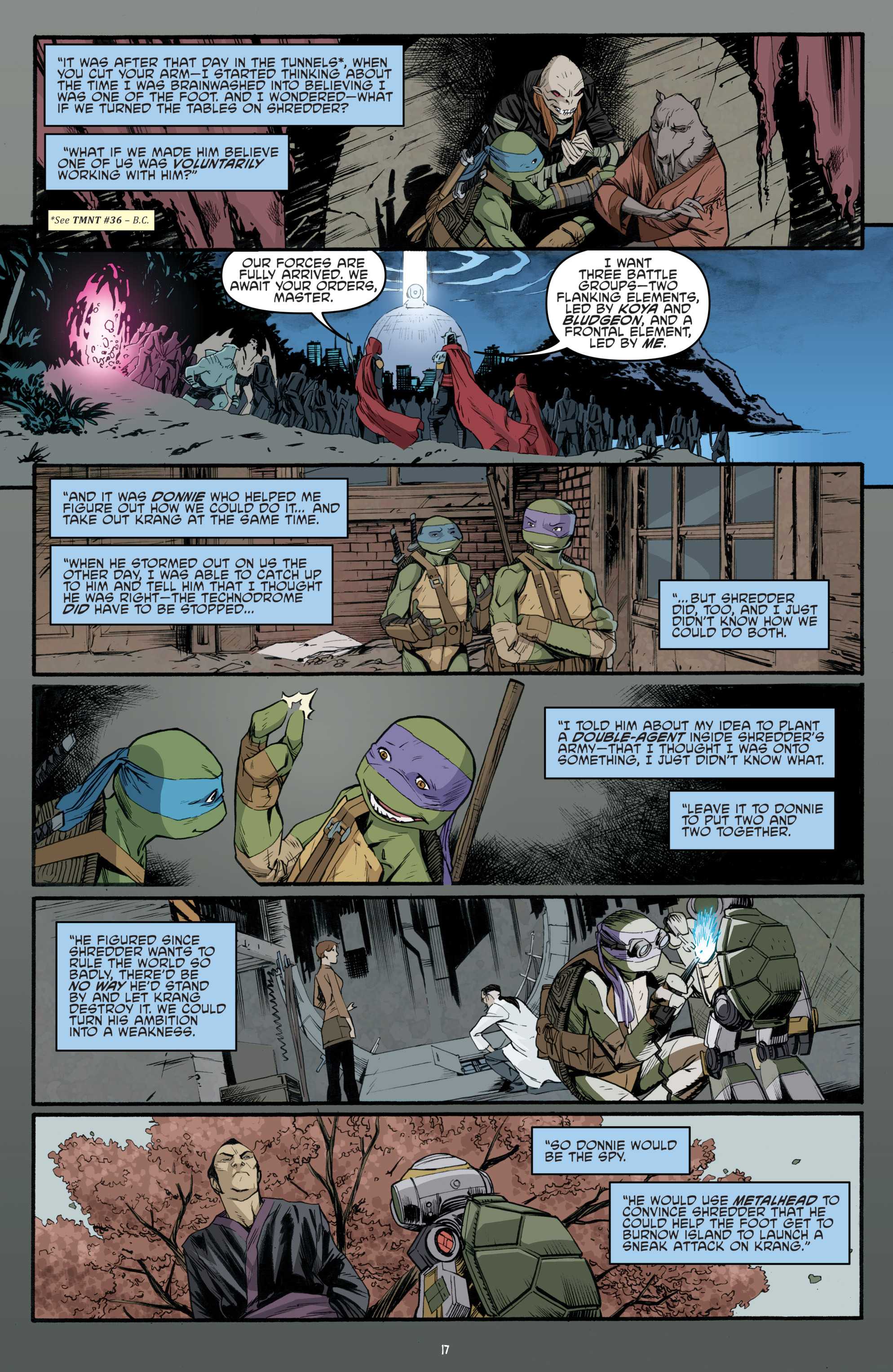 Read online Teenage Mutant Ninja Turtles (2011) comic -  Issue #42 - 21