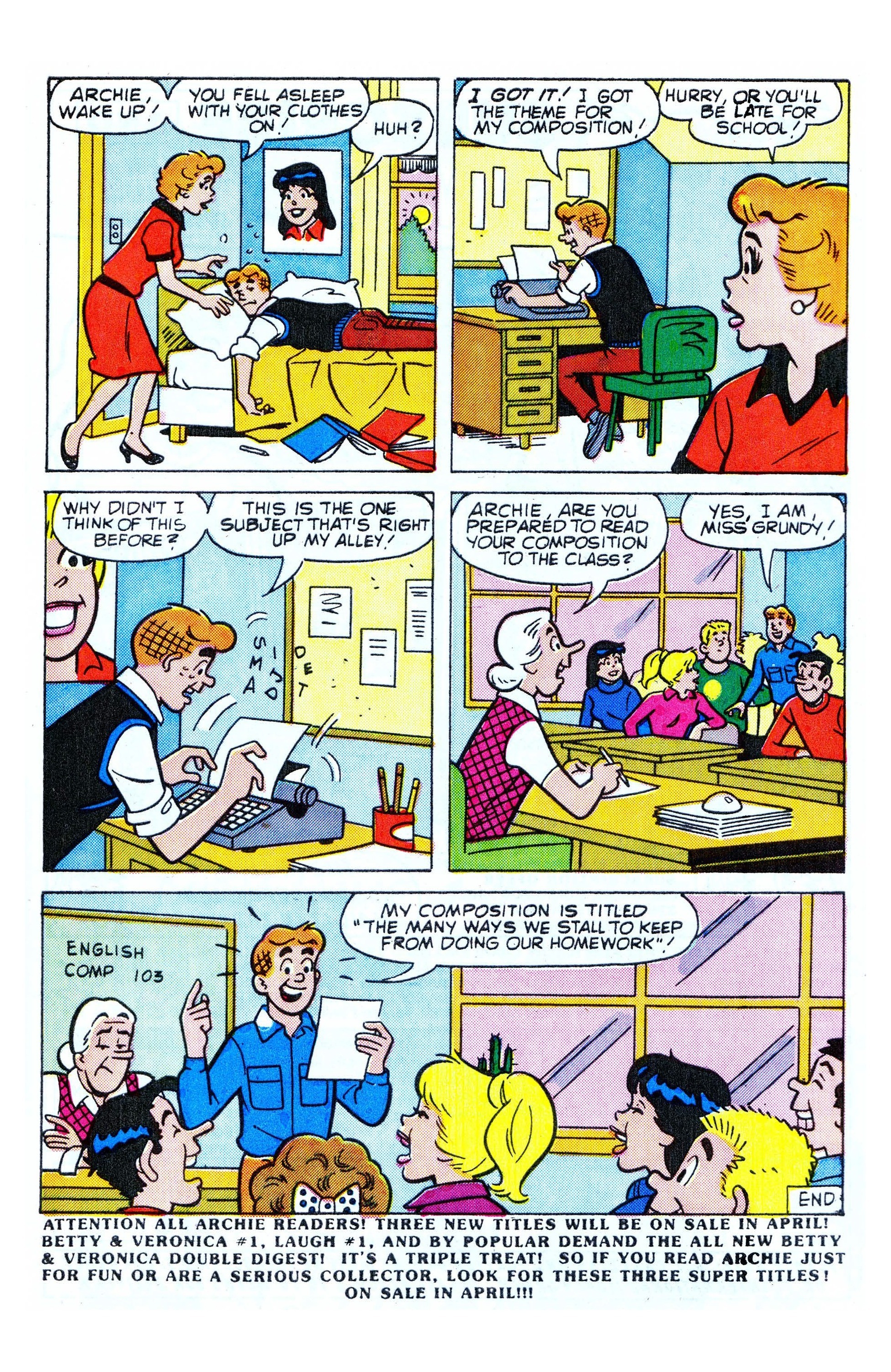 Read online Archie (1960) comic -  Issue #348 - 25