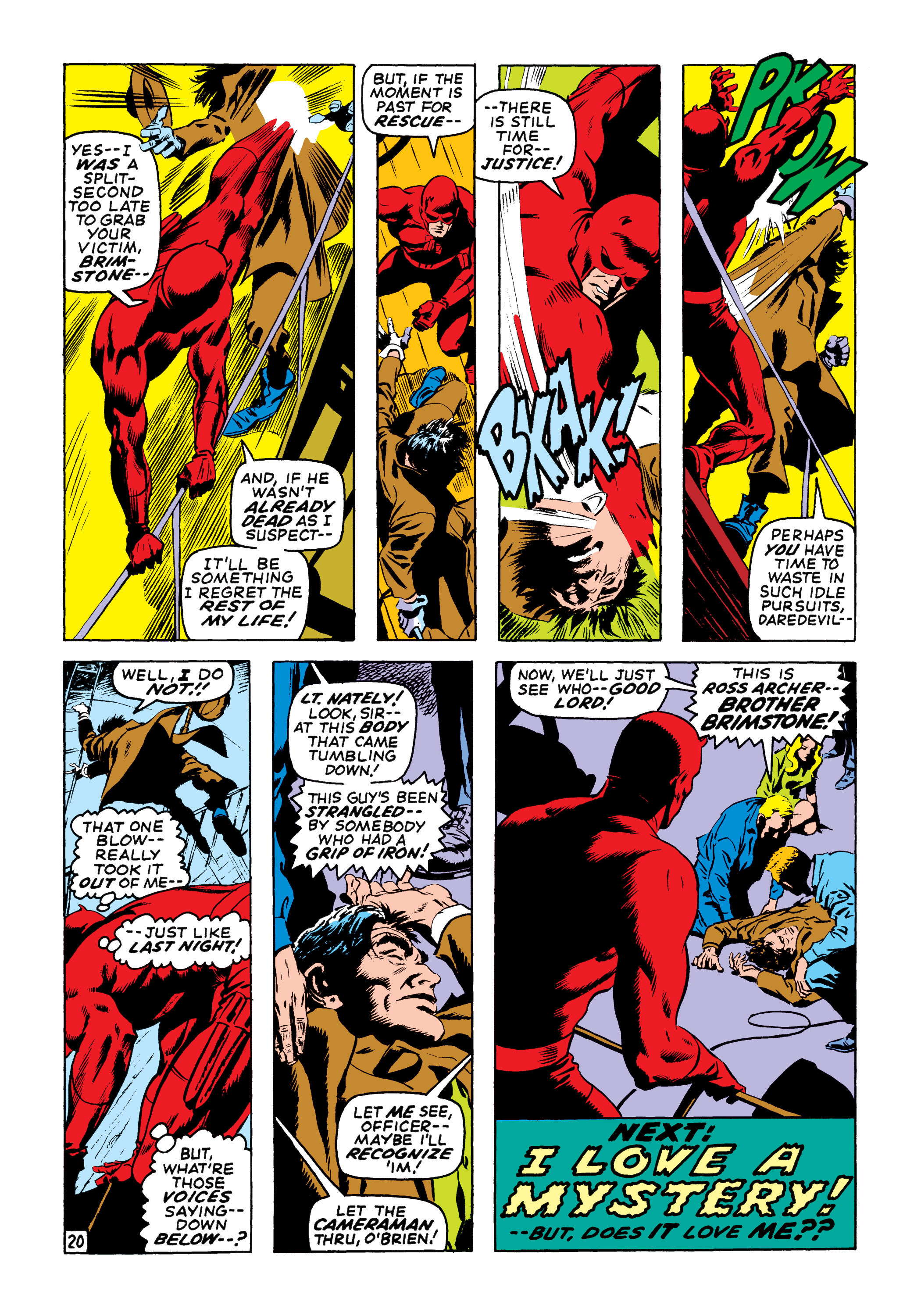 Read online Marvel Masterworks: Daredevil comic -  Issue # TPB 7 (Part 1) - 46