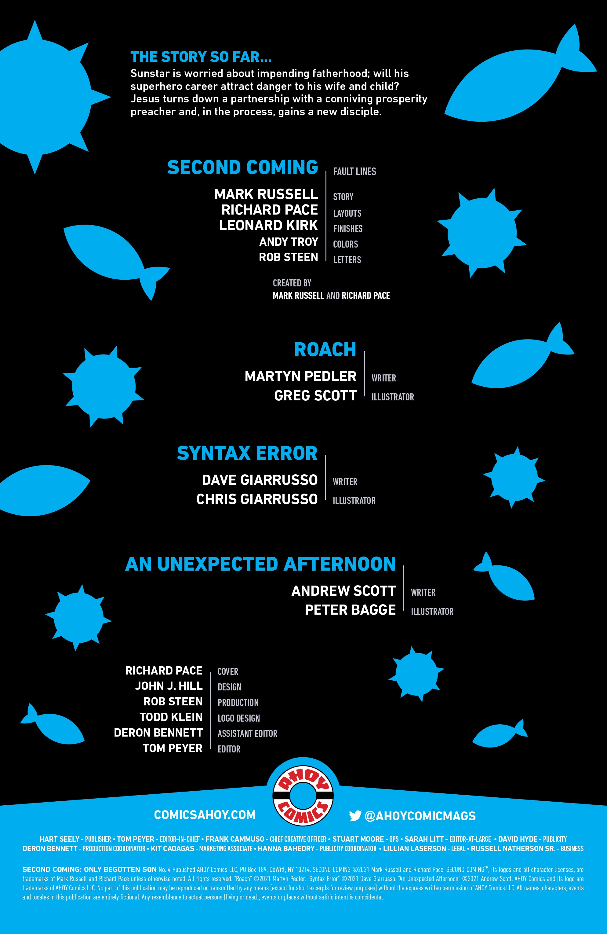 Read online Second Coming: Only Begotten Son comic -  Issue #4 - 2
