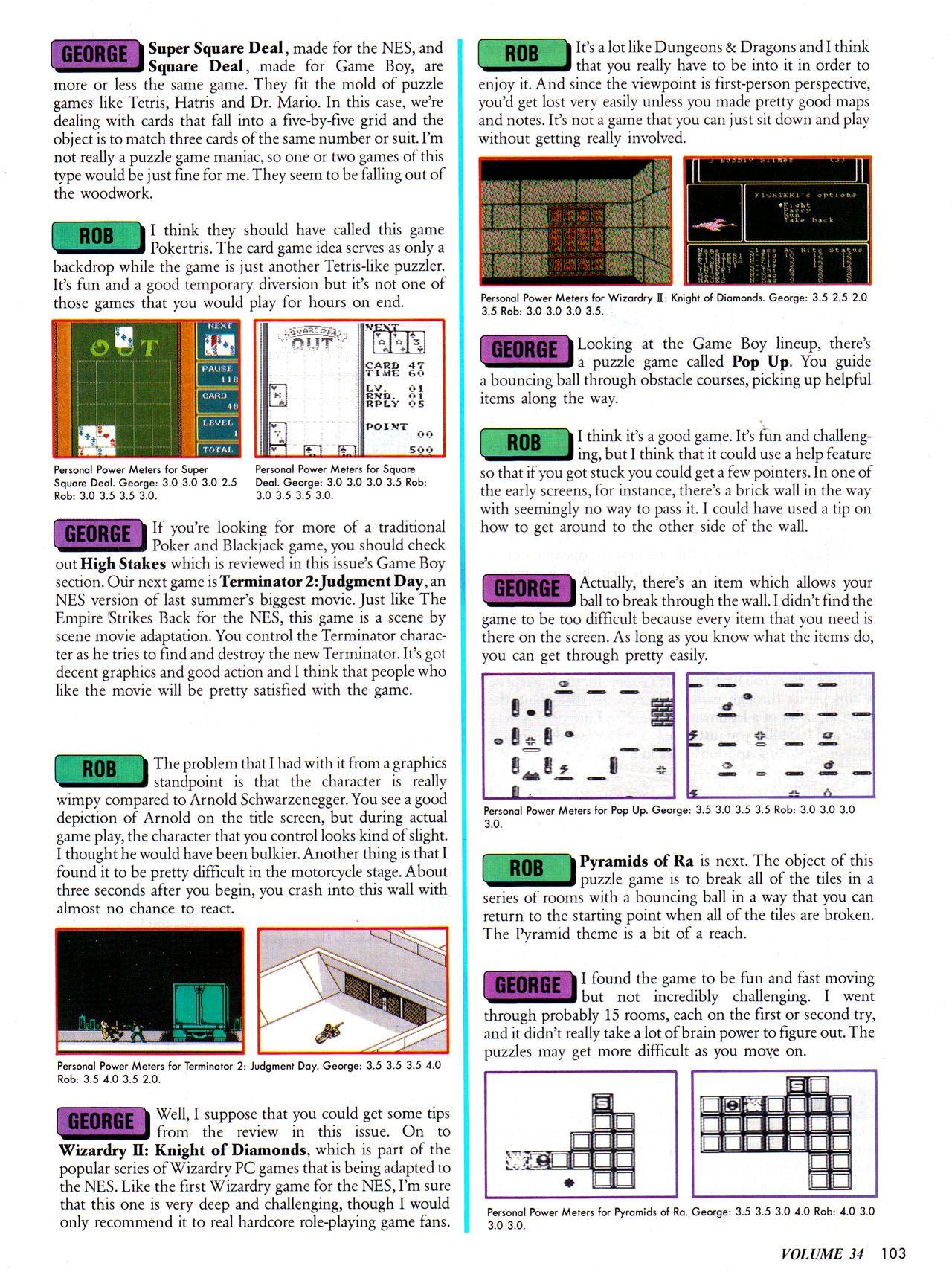Read online Nintendo Power comic -  Issue #34 - 111