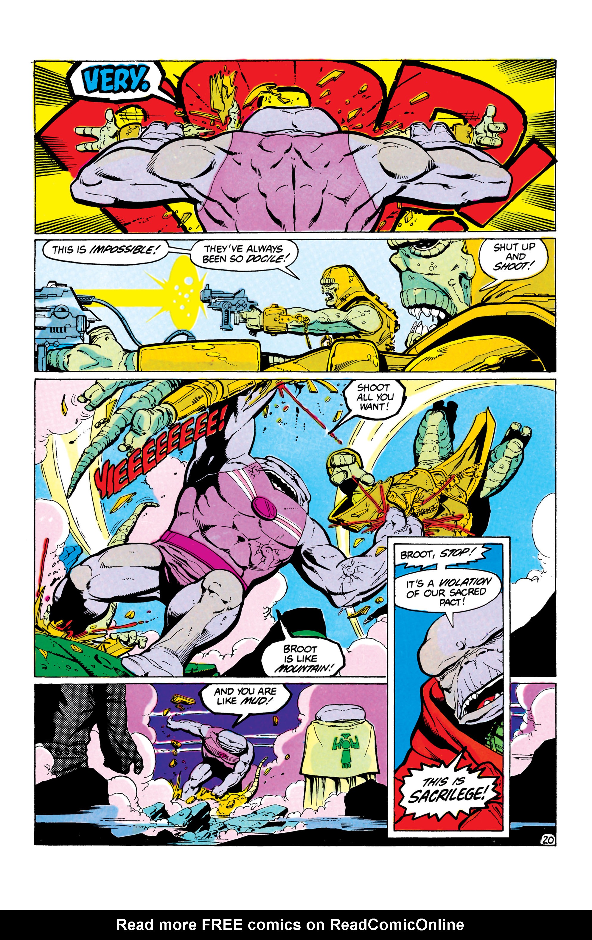 Read online The Omega Men (1983) comic -  Issue #1 - 21