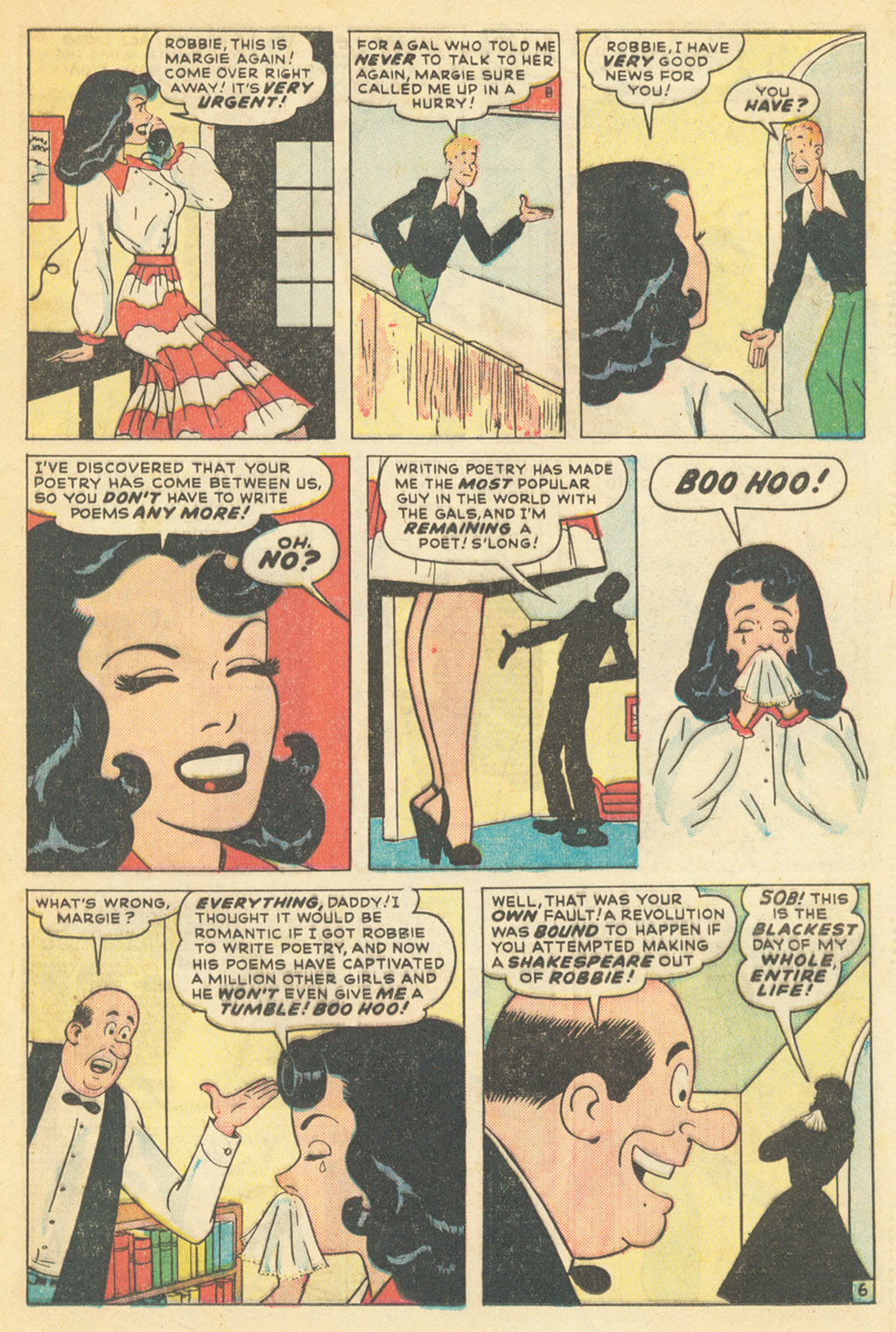 Read online Margie Comics comic -  Issue #45 - 34