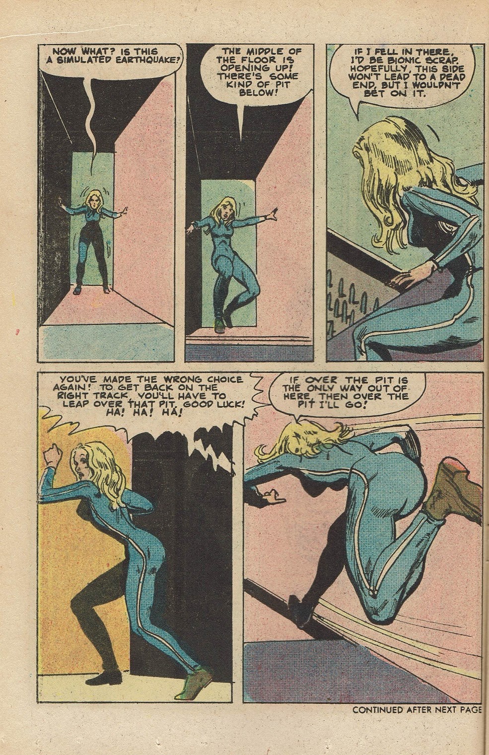Read online Bionic Woman comic -  Issue #4 - 16