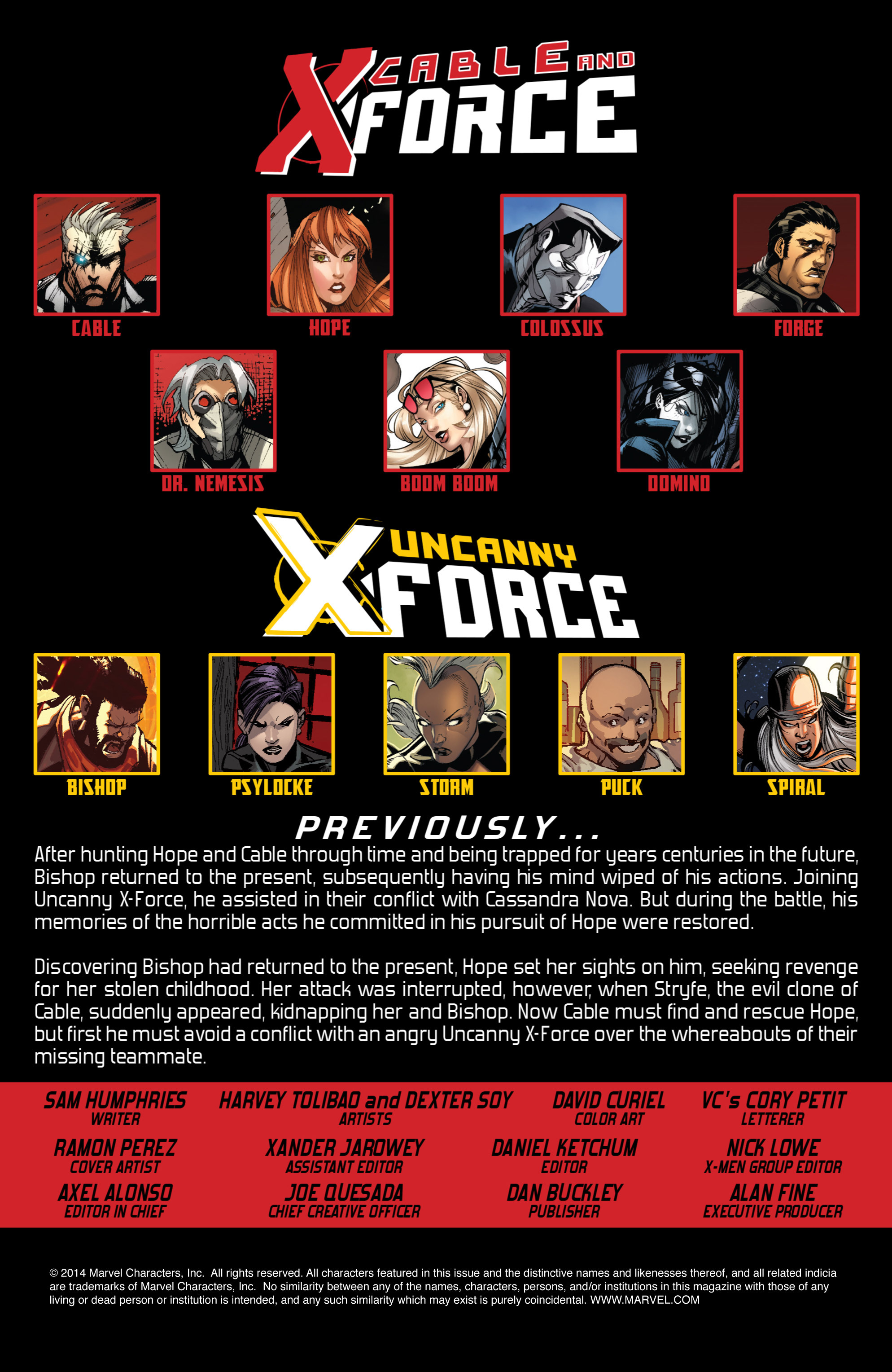 Read online Uncanny X-Force (2013) comic -  Issue #16 - 2