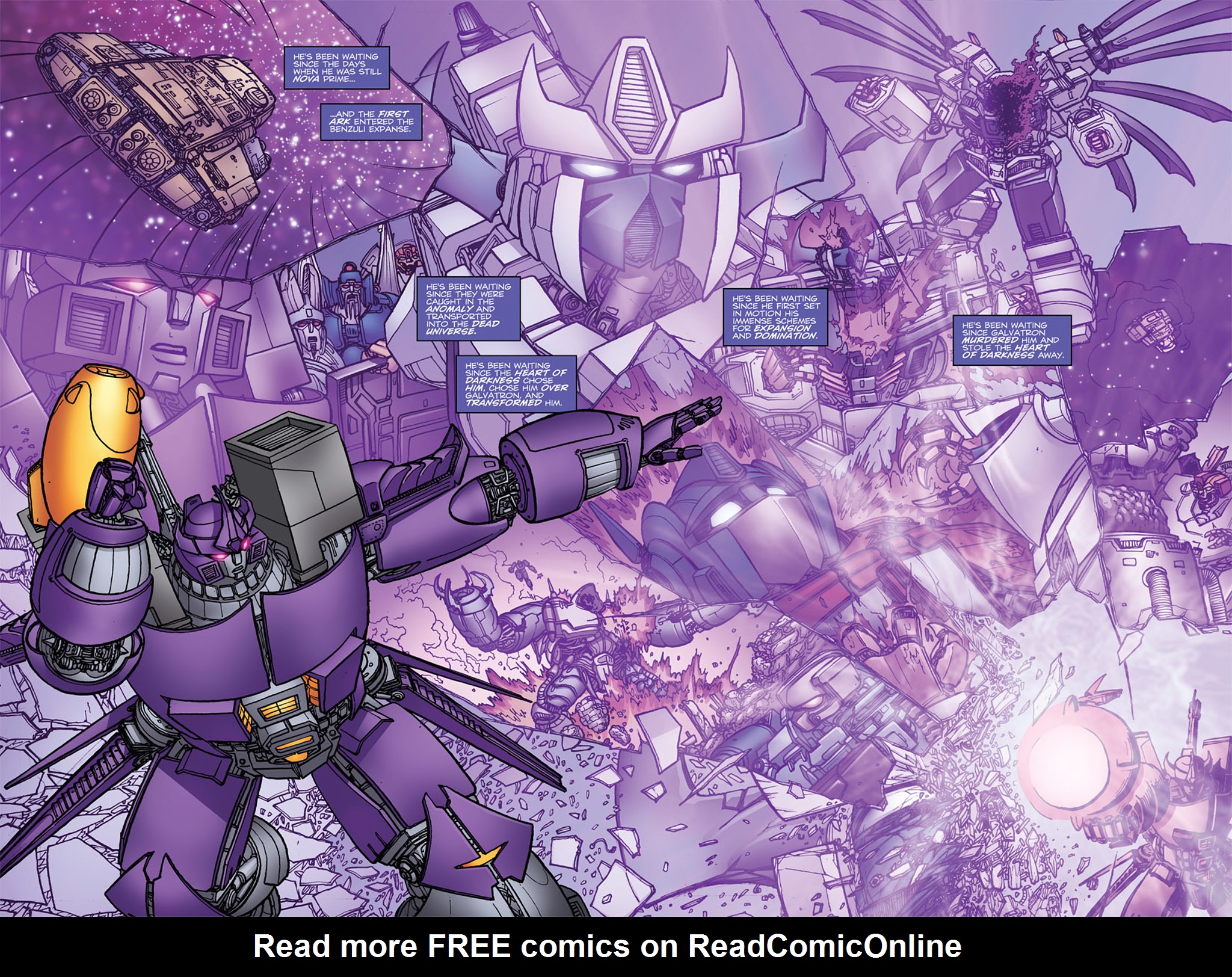 Read online Transformers: Heart of Darkness comic -  Issue #4 - 7