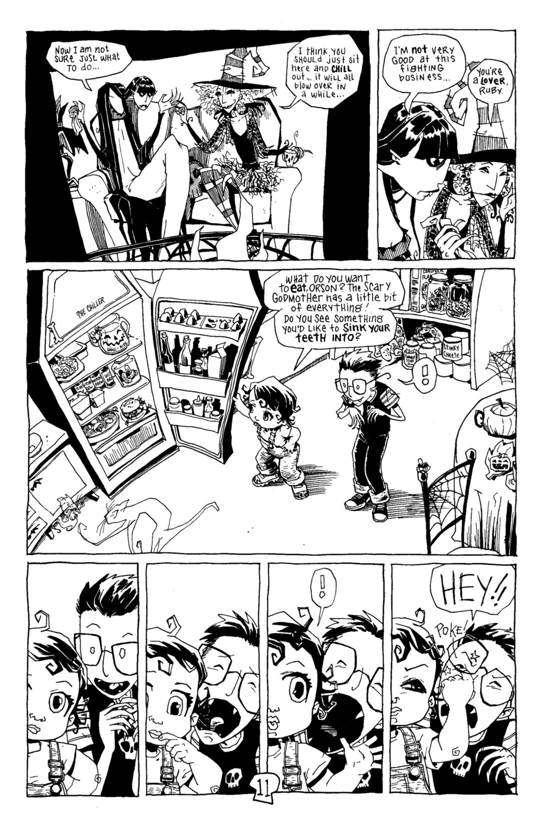 Read online Scary Godmother Comic Book Stories comic -  Issue # TPB - 12