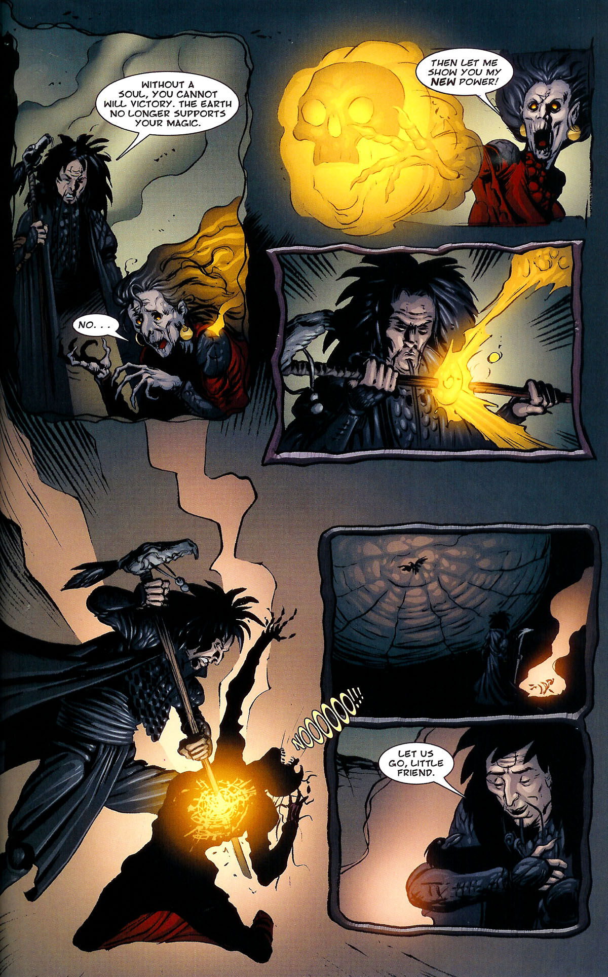 Read online Dracula vs King Arthur comic -  Issue #4 - 55