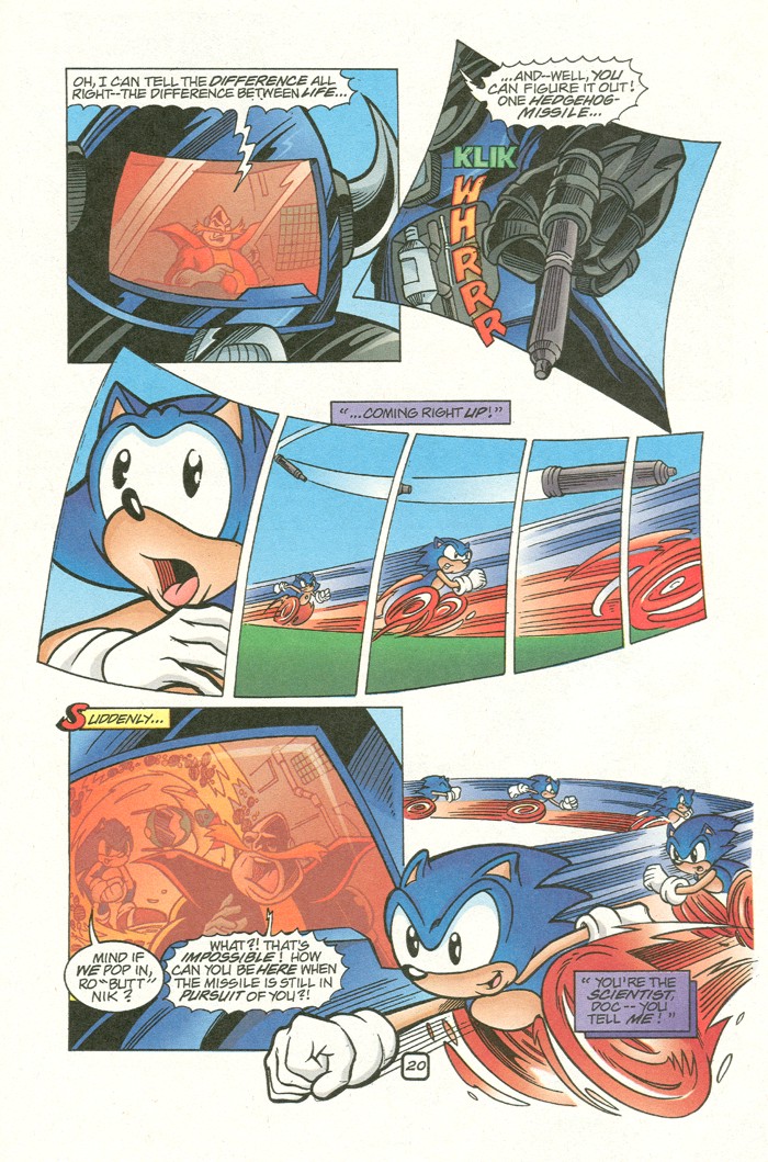 Read online Sonic Super Special comic -  Issue #10 - Chaos Crossover - 32