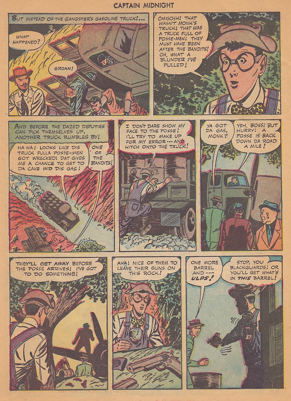 Read online Captain Midnight (1942) comic -  Issue #37 - 18