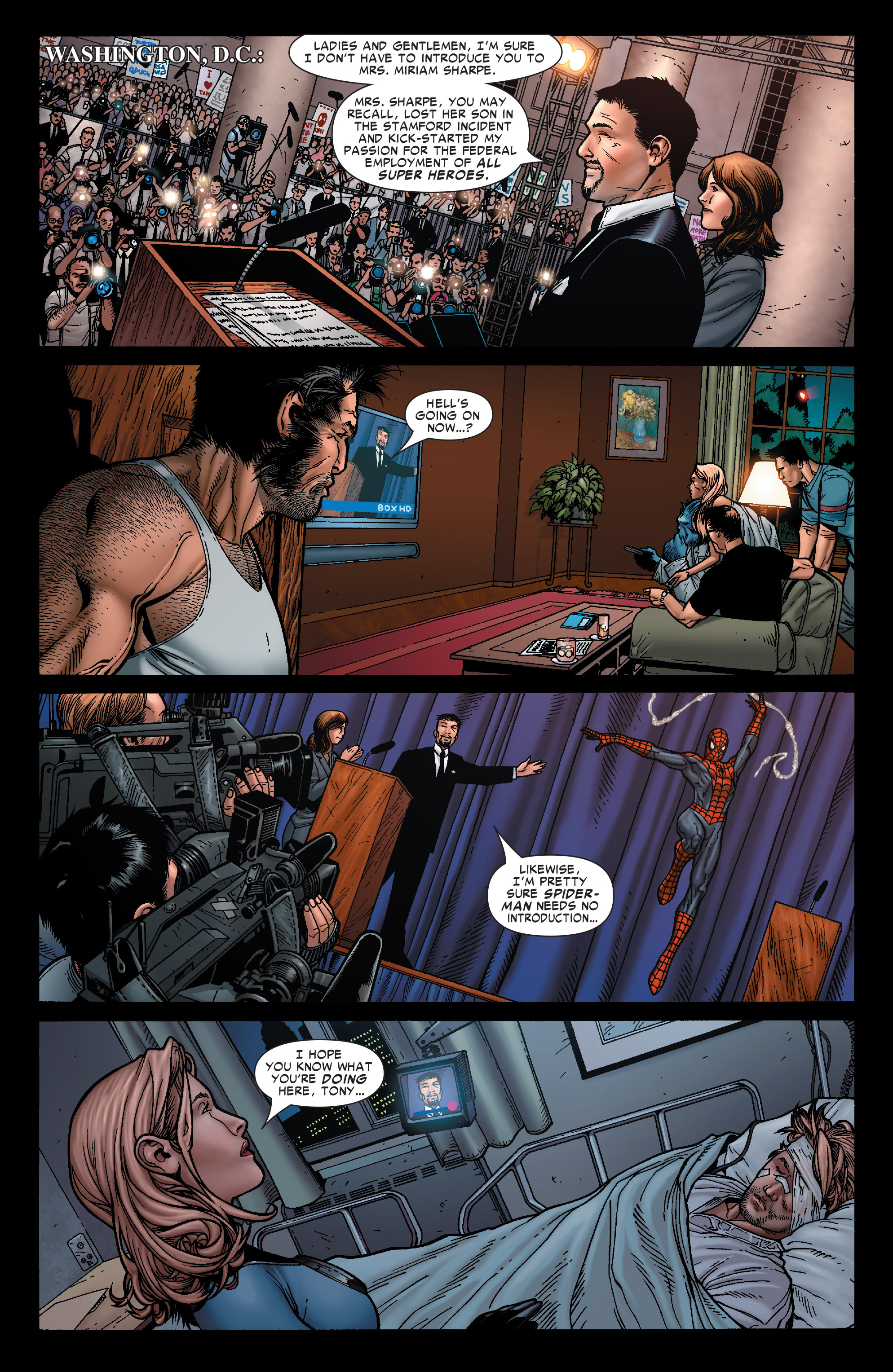 Read online Civil War (2006) comic -  Issue #2 - 21