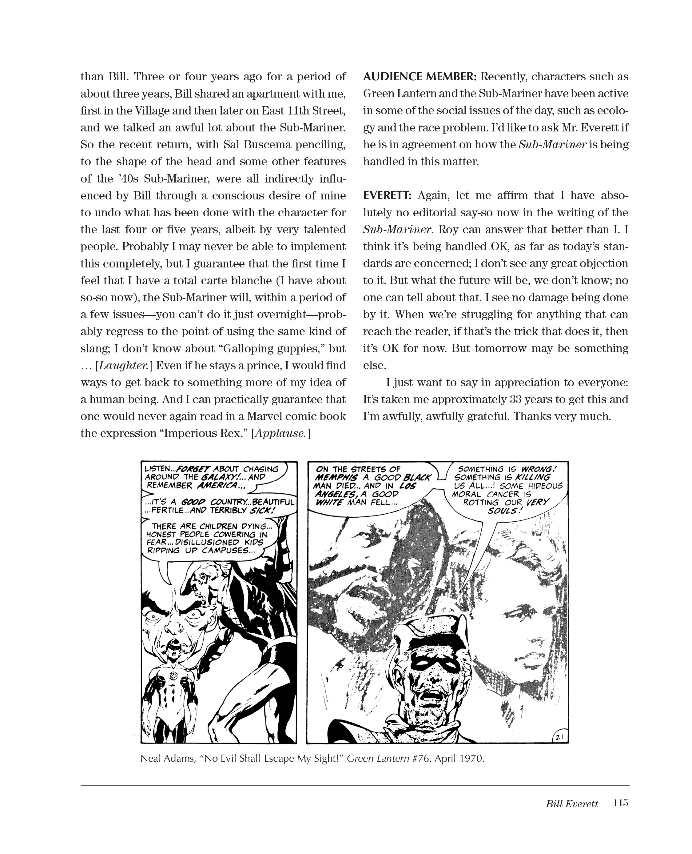 Read online Sparring With Gil Kane: Colloquies On Comic Art and Aesthetics comic -  Issue # TPB (Part 2) - 15