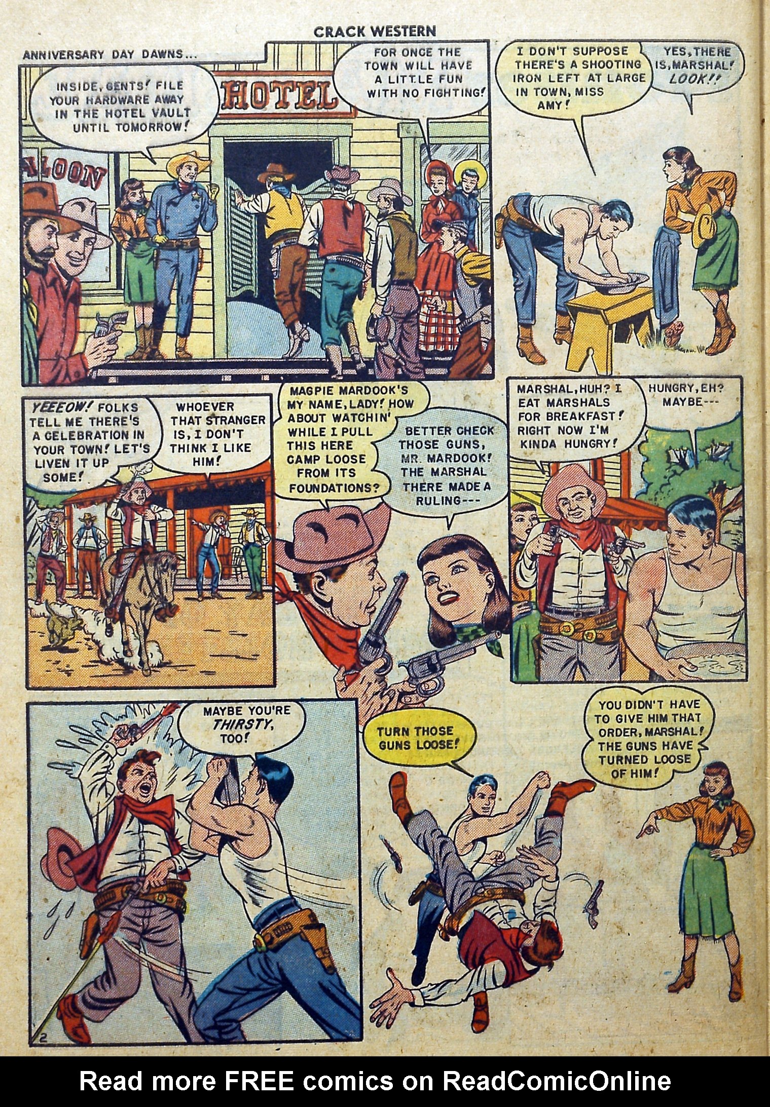 Read online Crack Western comic -  Issue #65 - 28