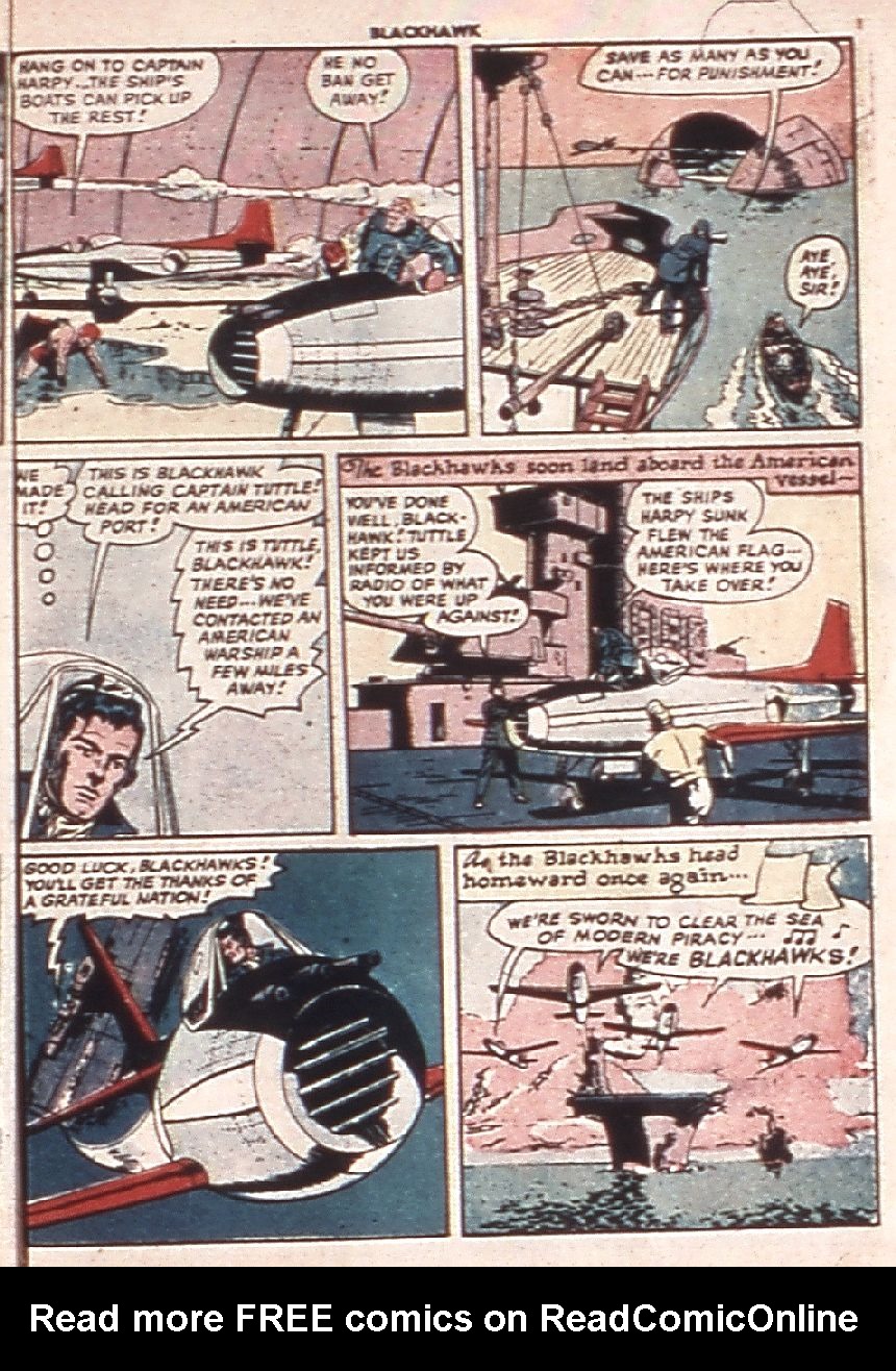 Read online Blackhawk (1957) comic -  Issue #23 - 49