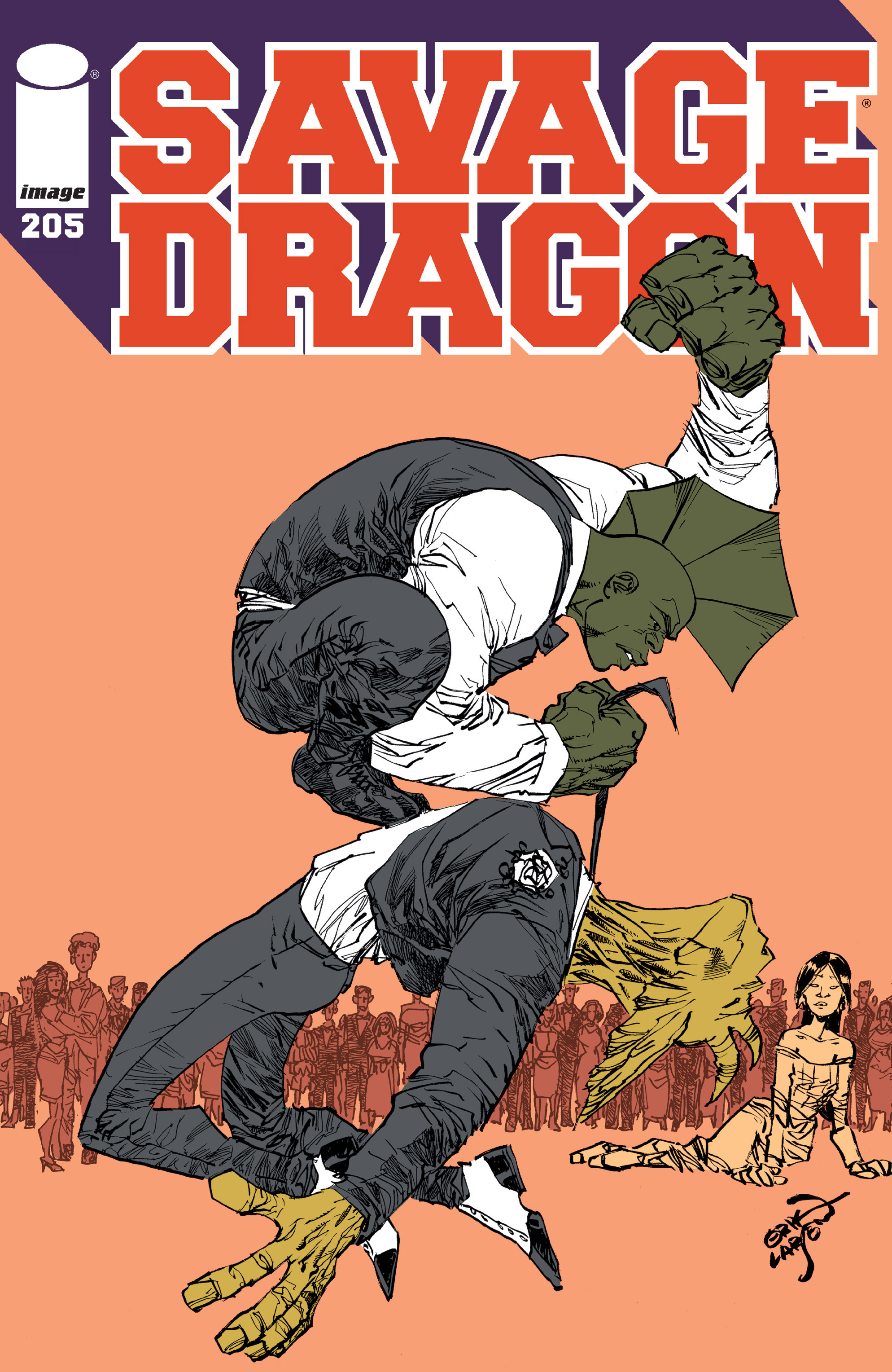 Read online The Savage Dragon (1993) comic -  Issue #205 - 1