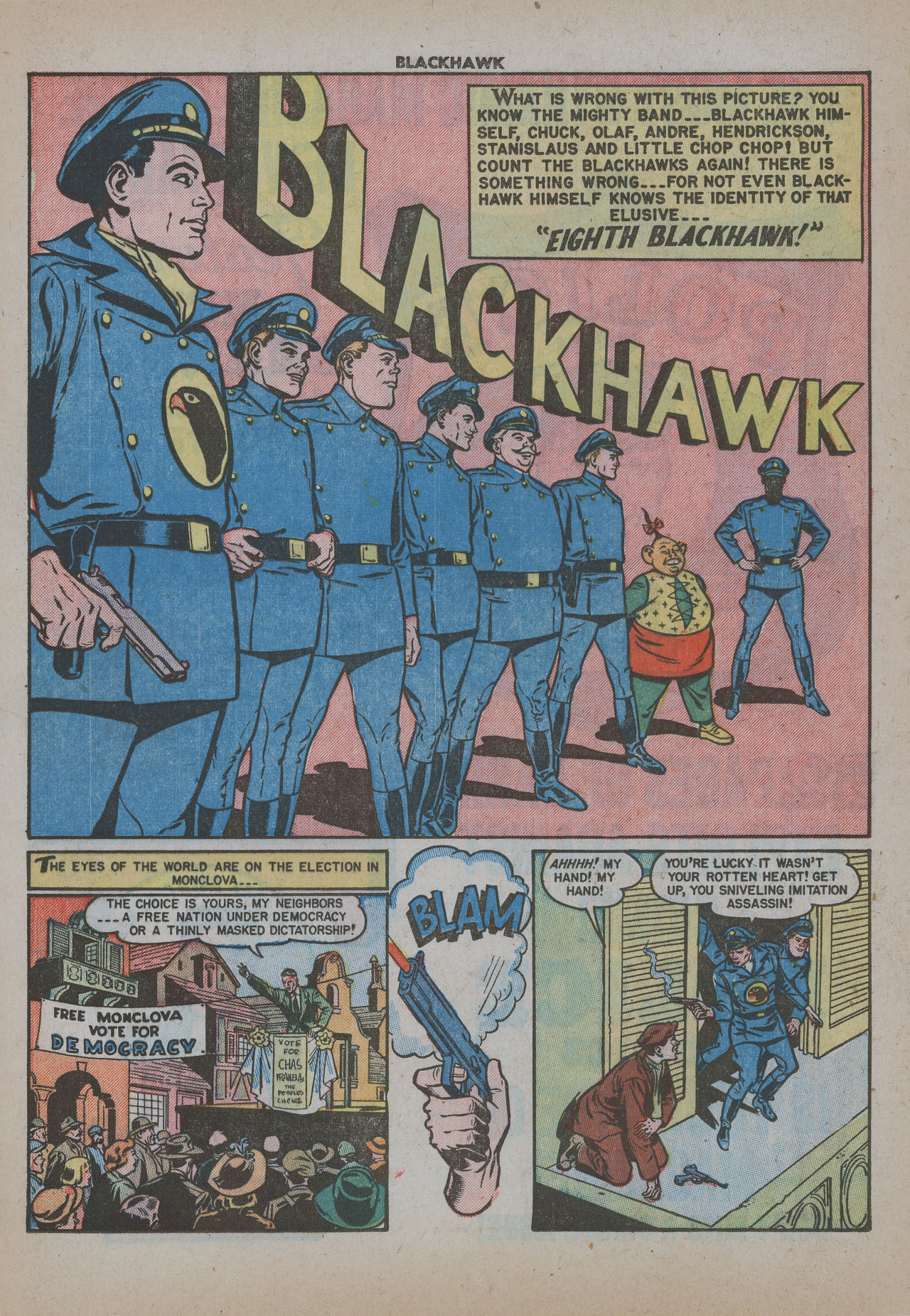 Read online Blackhawk (1957) comic -  Issue #40 - 17