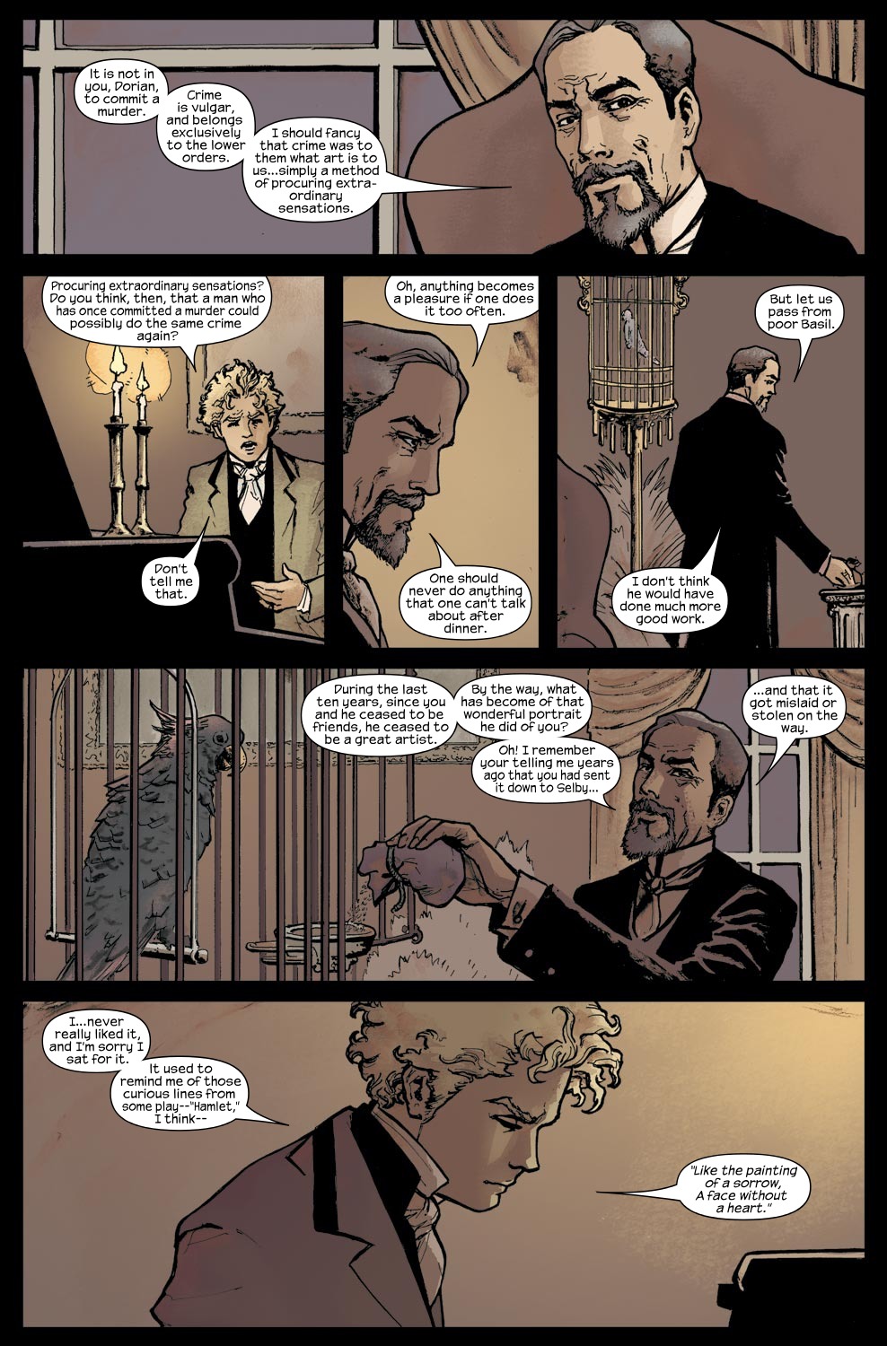 Read online Marvel Illustrated: The Picture of Dorian Gray comic -  Issue #6 - 15