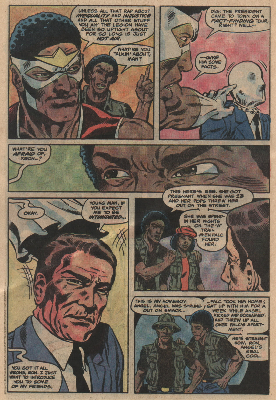 Read online Falcon (1983) comic -  Issue #4 - 21