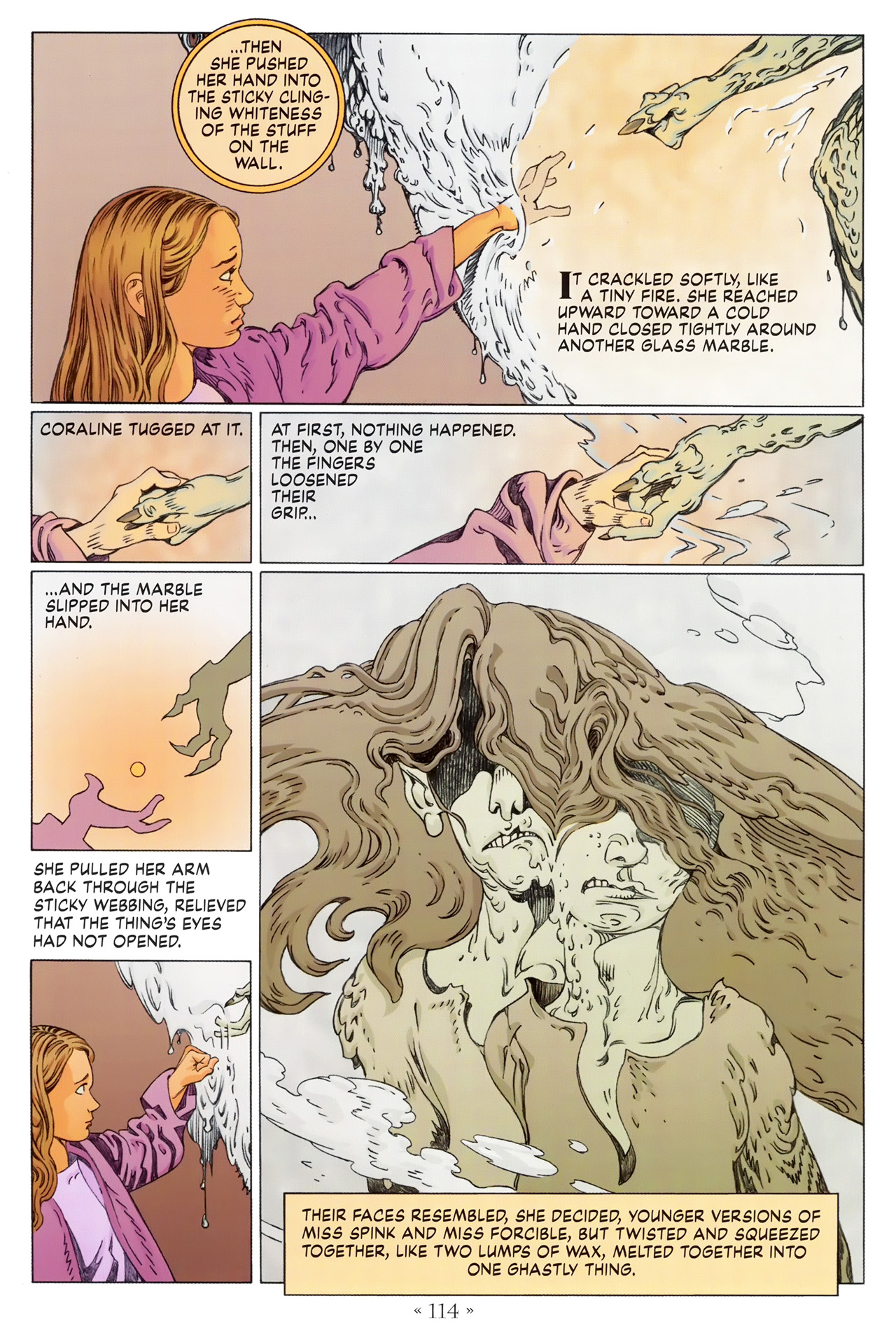 Read online Coraline comic -  Issue #1 - 120