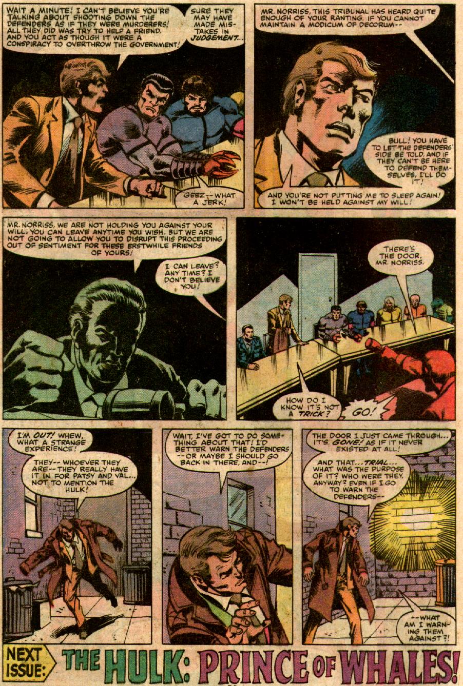 Read online The Defenders (1972) comic -  Issue #87 - 18