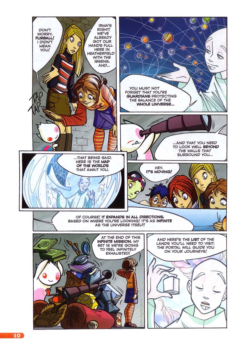 Read online W.i.t.c.h. comic -  Issue #69 - 6