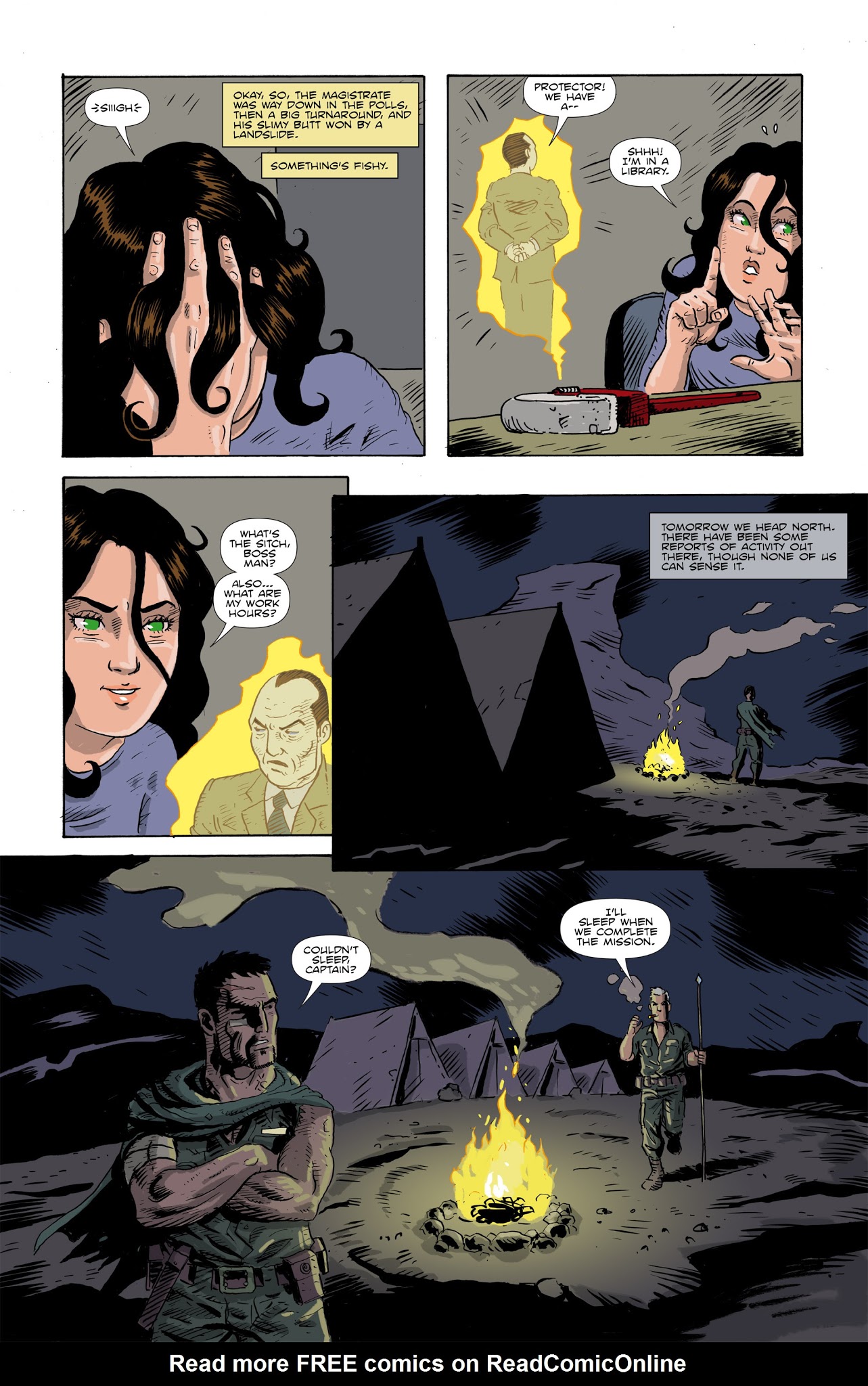 Read online Amelia Cole and the Hidden War comic -  Issue # TPB - 62