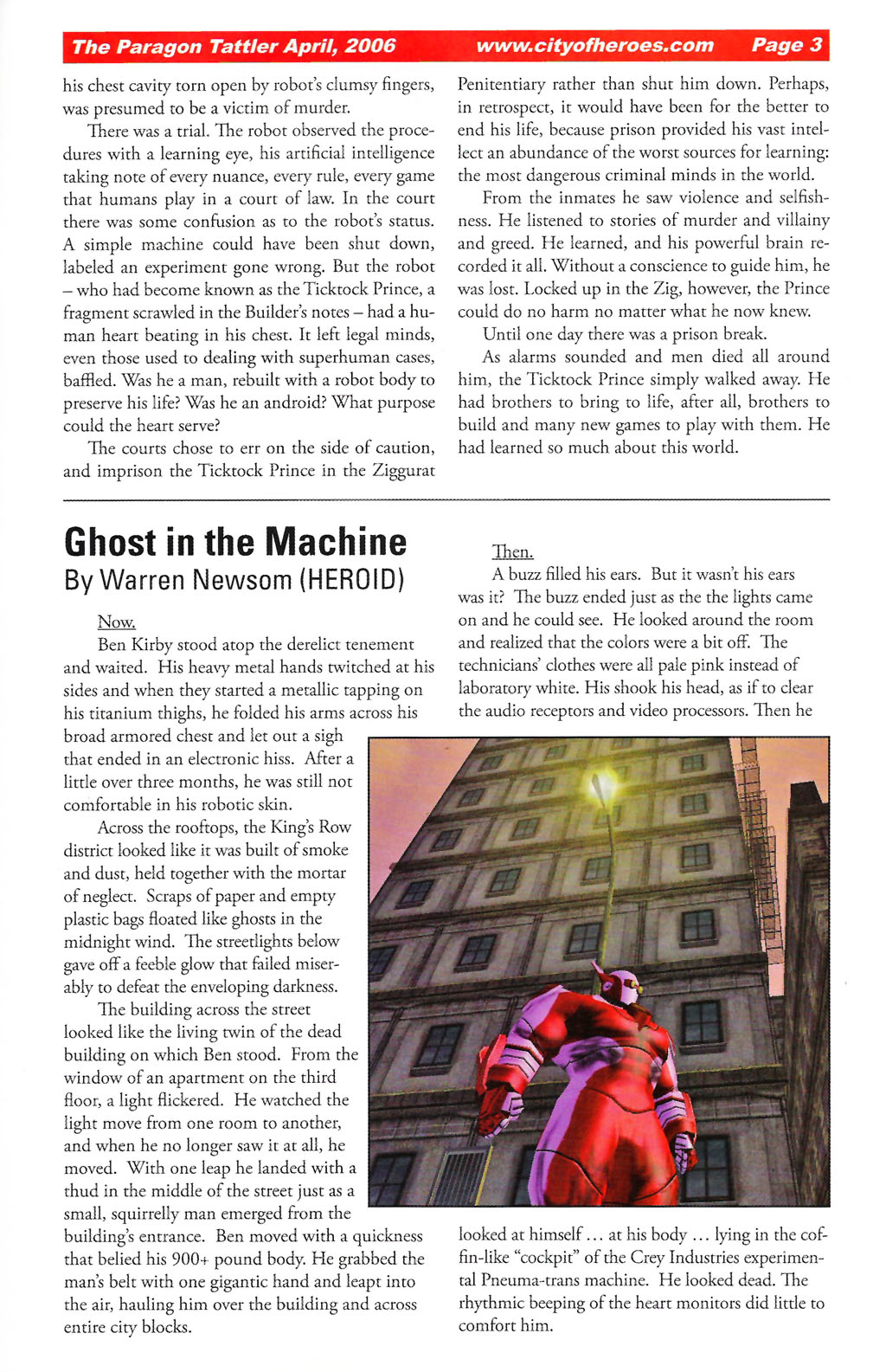 Read online City of Heroes (2005) comic -  Issue #11 - 26