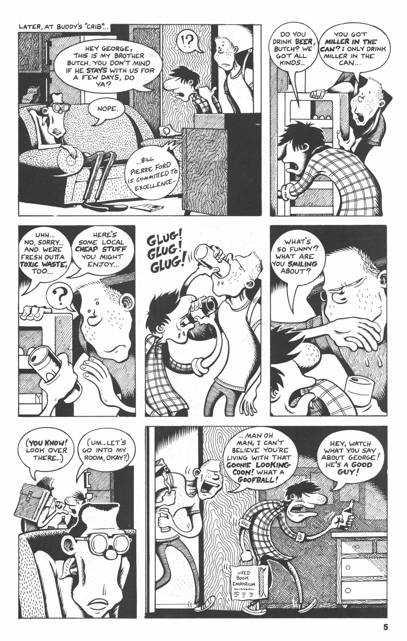 Read online Hate comic -  Issue #4 - 7