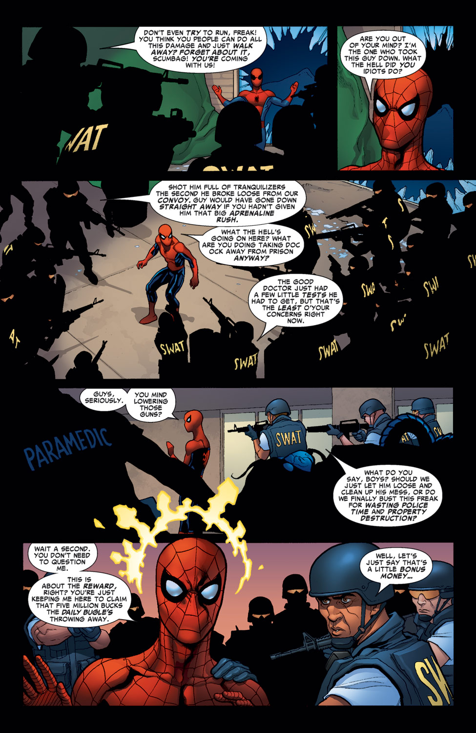Read online Marvel Knights Spider-Man (2004) comic -  Issue #5 - 24