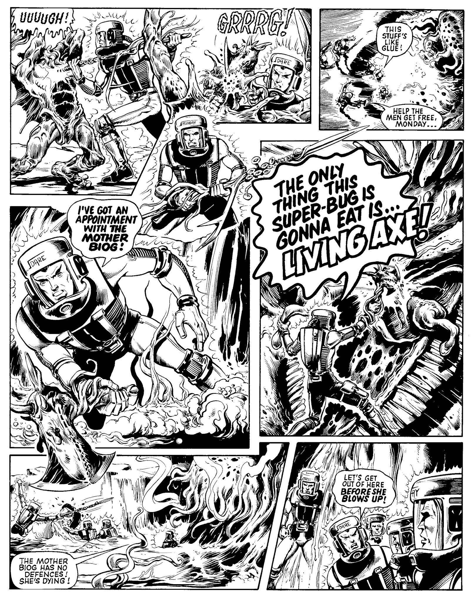 Read online Dan Dare: The 2000 AD Years comic -  Issue # TPB 1 - 37