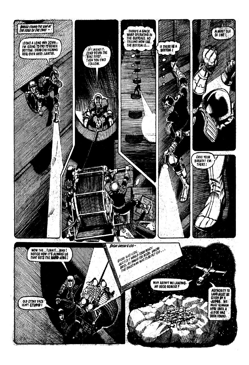 Read online Judge Dredd Epics comic -  Issue # TPB The Judge Child Quest - 101
