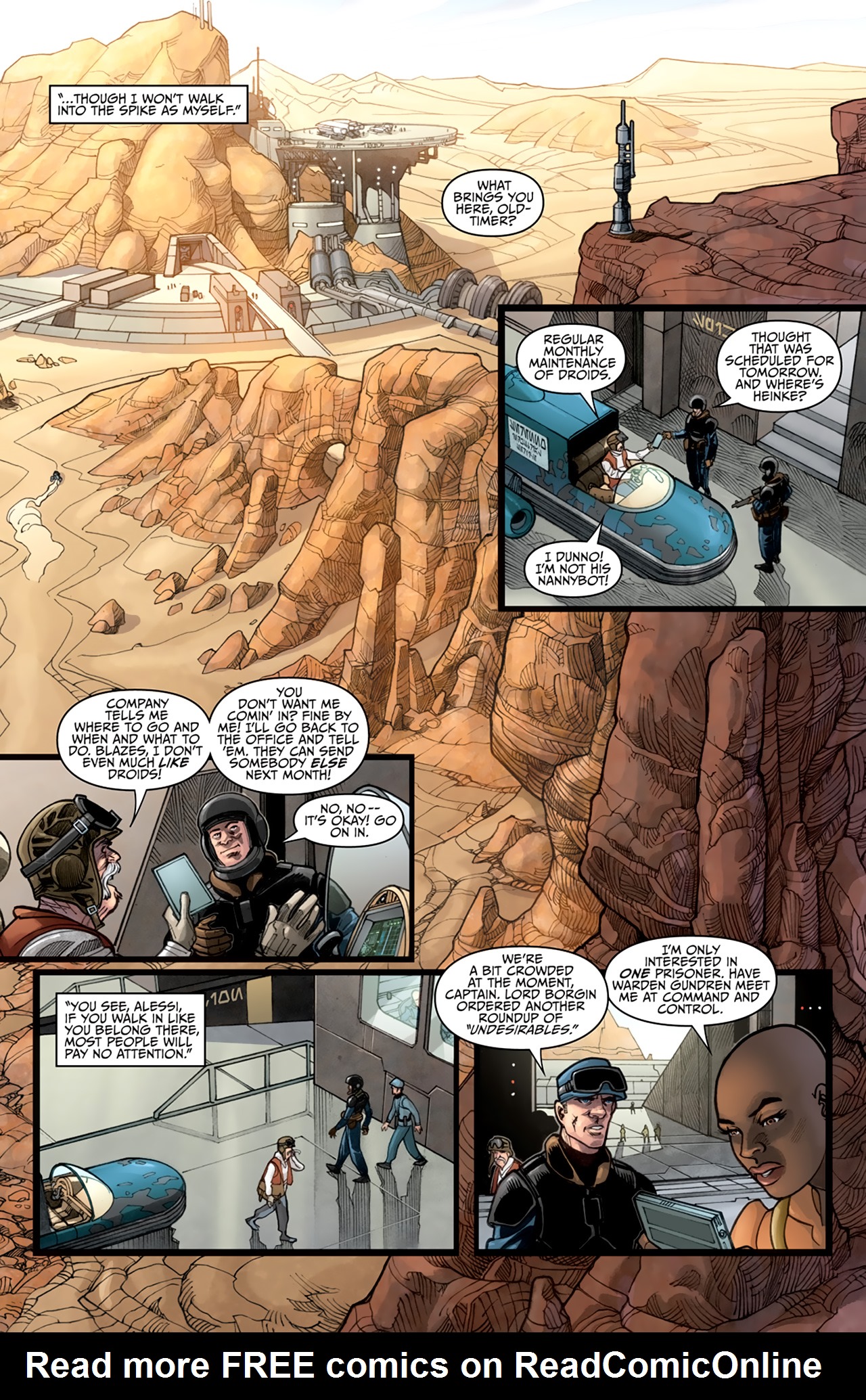 Read online Star Wars: Agent Of The Empire - Hard Targets comic -  Issue #3 - 14
