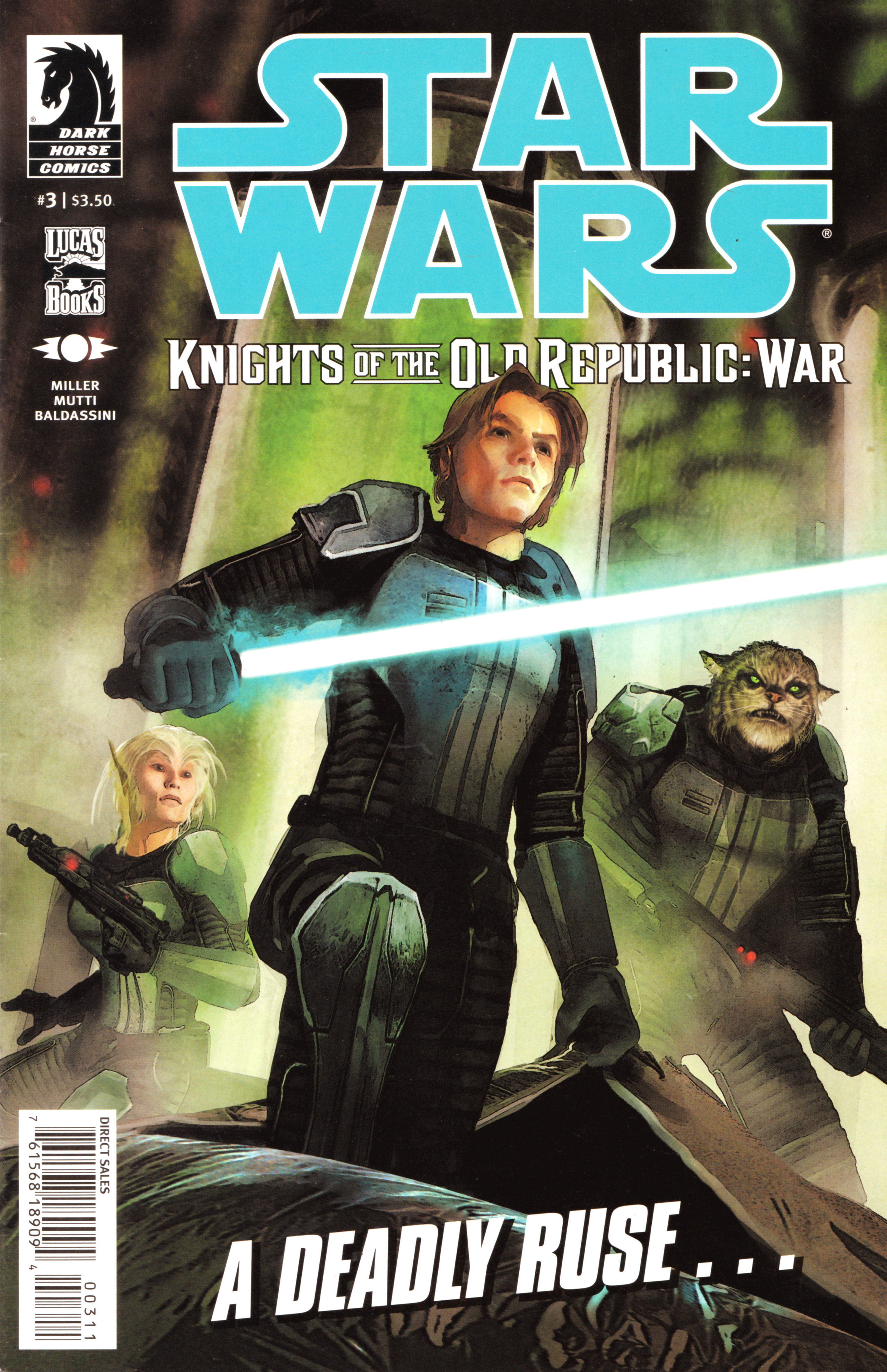 Read online Star Wars: Knights Of The Old Republic - War comic -  Issue #3 - 1