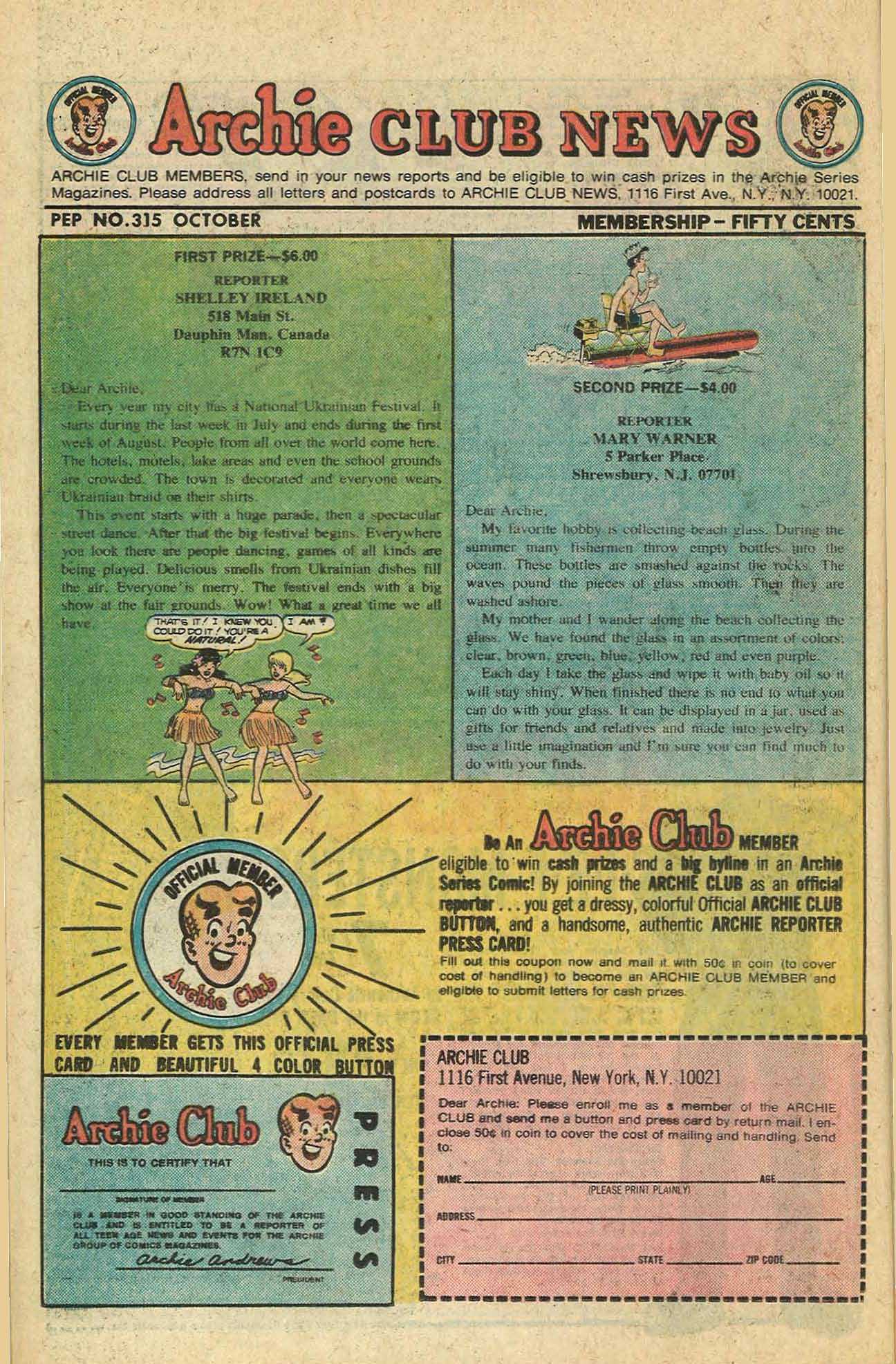 Read online Pep Comics comic -  Issue #318 - 26