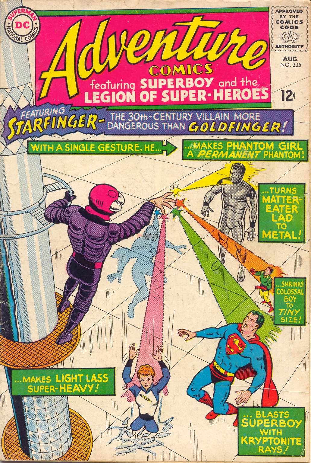 Read online Adventure Comics (1938) comic -  Issue #335 - 1