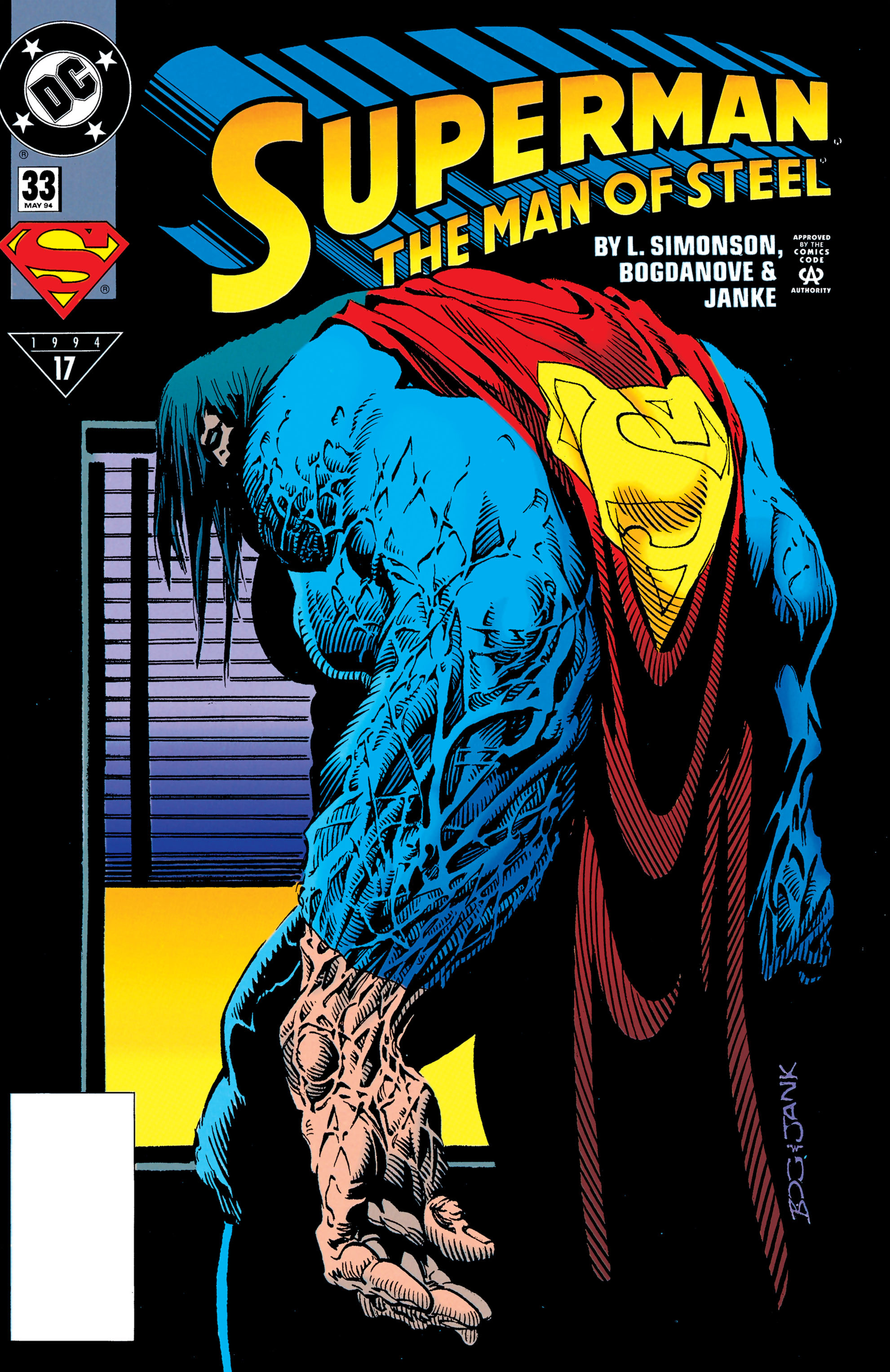 Read online Superman: The Man of Steel (1991) comic -  Issue #33 - 1