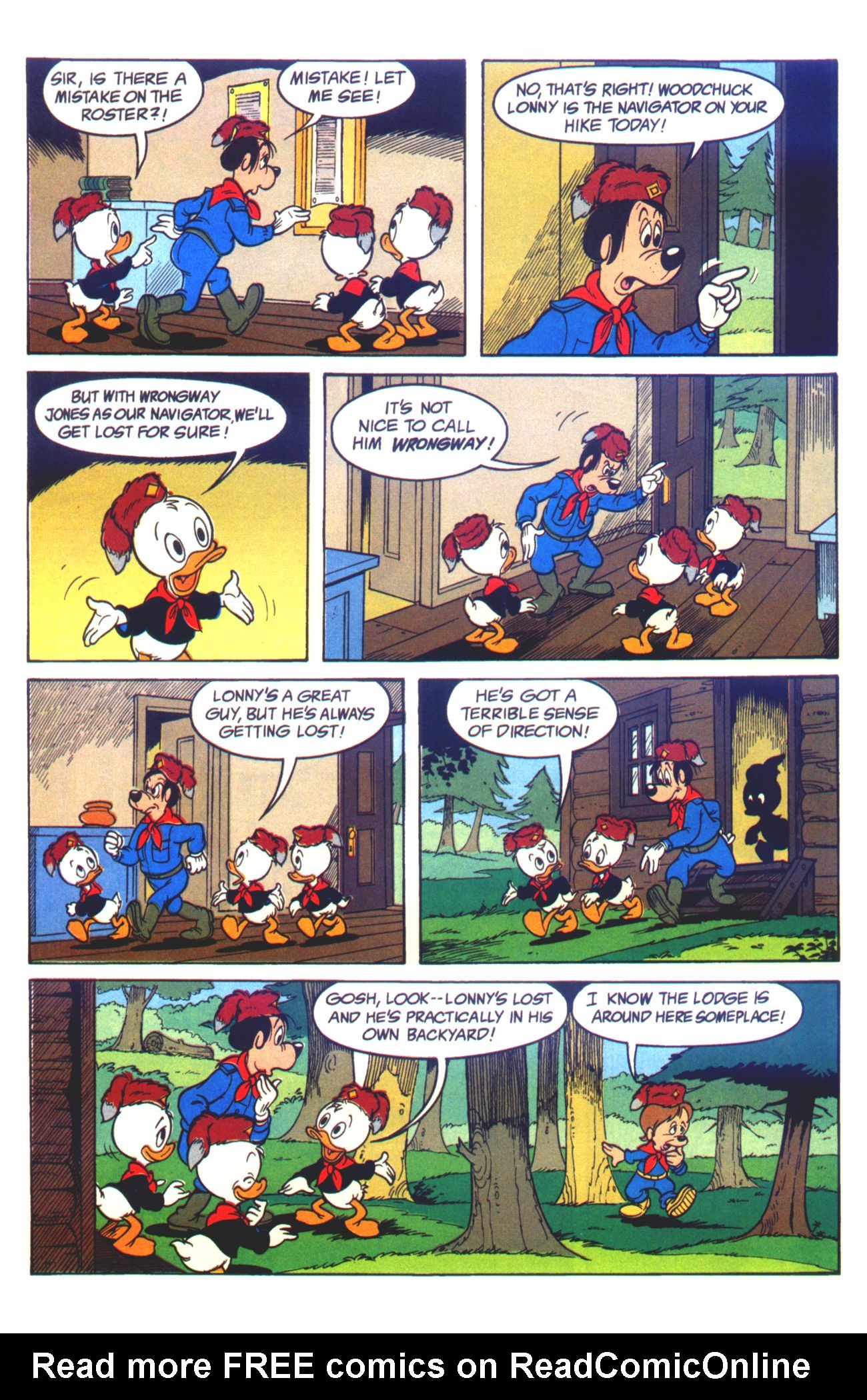 Read online Walt Disney's Junior Woodchucks Limited Series comic -  Issue #2 - 24