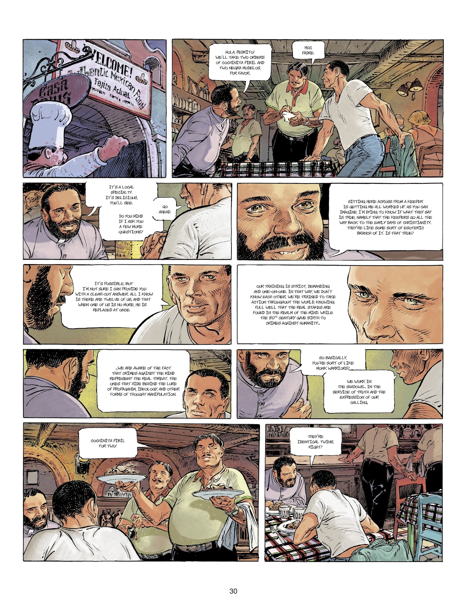 Read online The Keeper comic -  Issue #5 - 32