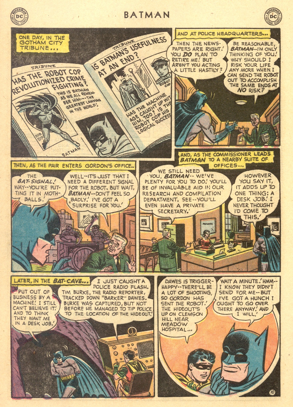 Read online Batman (1940) comic -  Issue #70 - 12