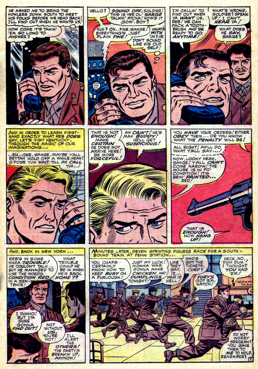 Read online Sgt. Fury comic -  Issue #24 - 11