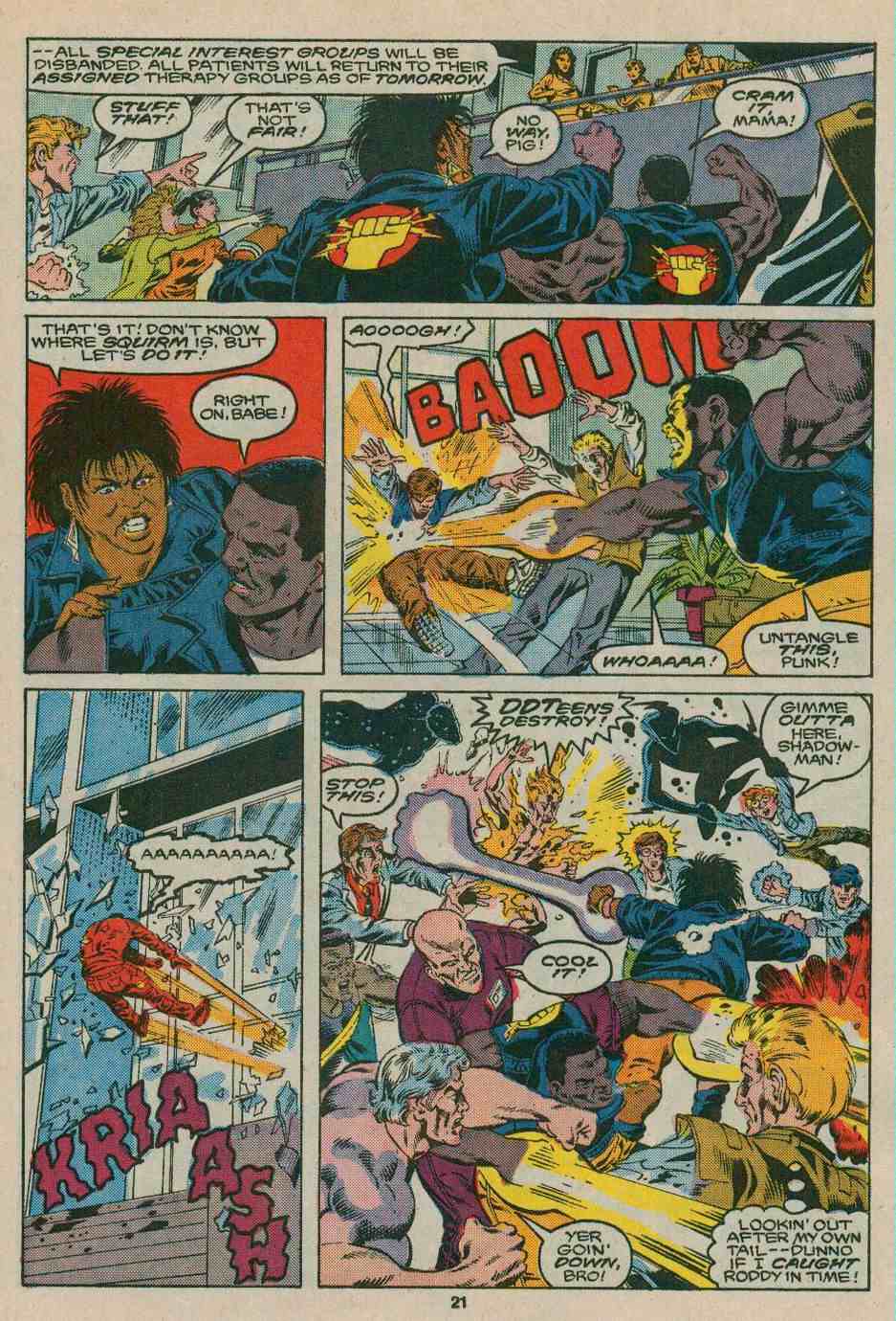 Read online D.P.7 comic -  Issue #17 - 22