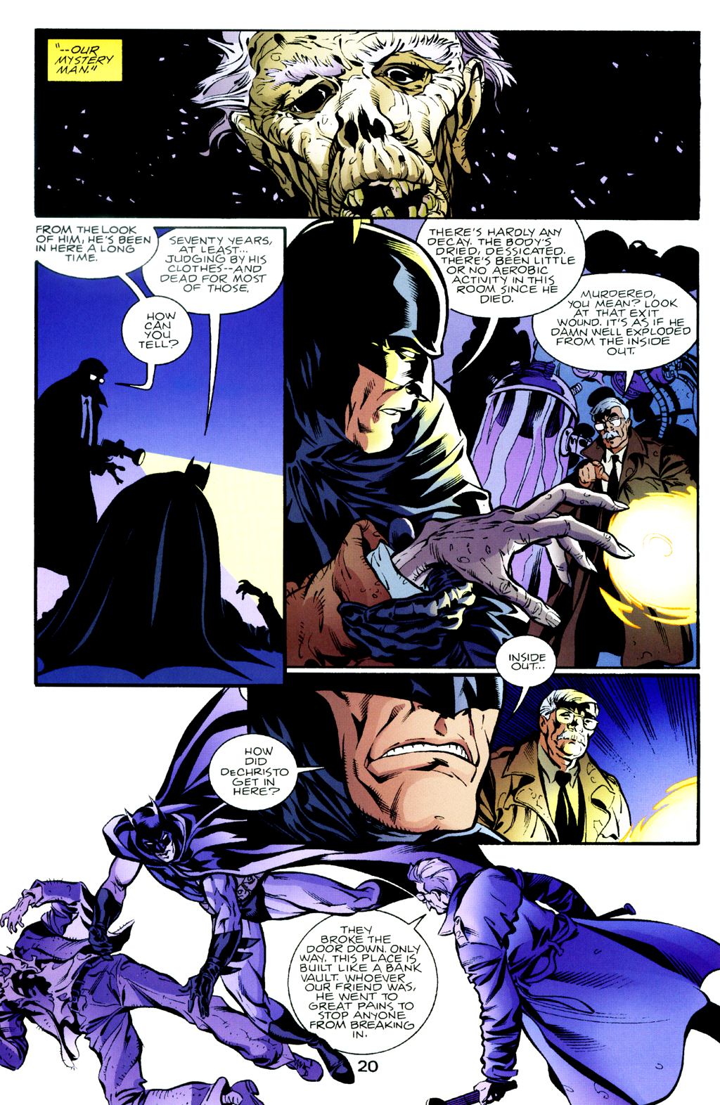Read online Batman/Aliens II comic -  Issue #1 - 21