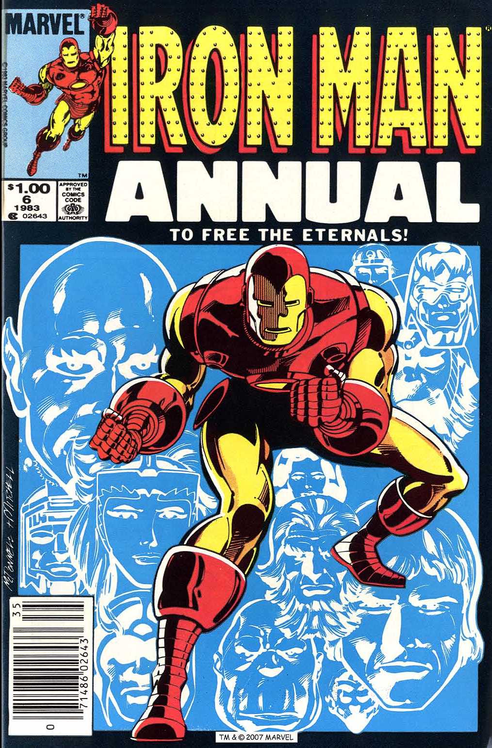 Read online Iron Man Annual comic -  Issue #6 - 1