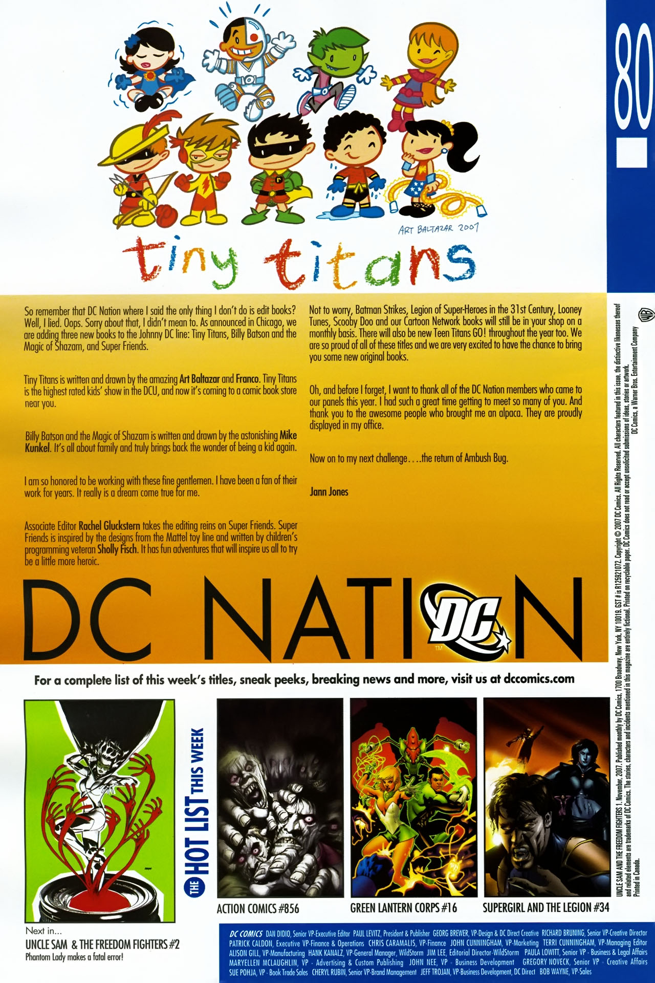 Read online Uncle Sam and the Freedom Fighters (2007) comic -  Issue #1 - 23